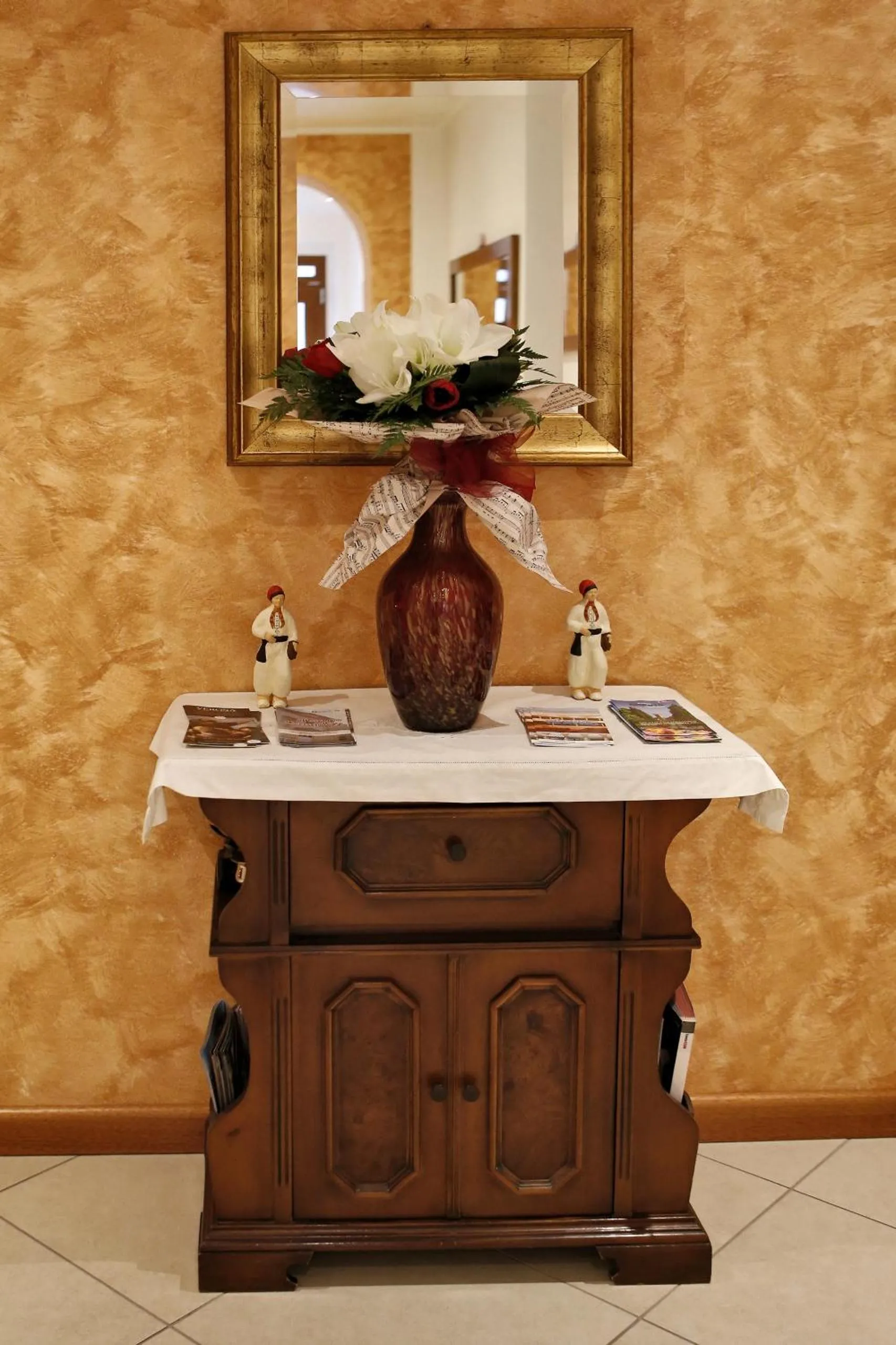 Decorative detail in B&B Il Sasso Antico