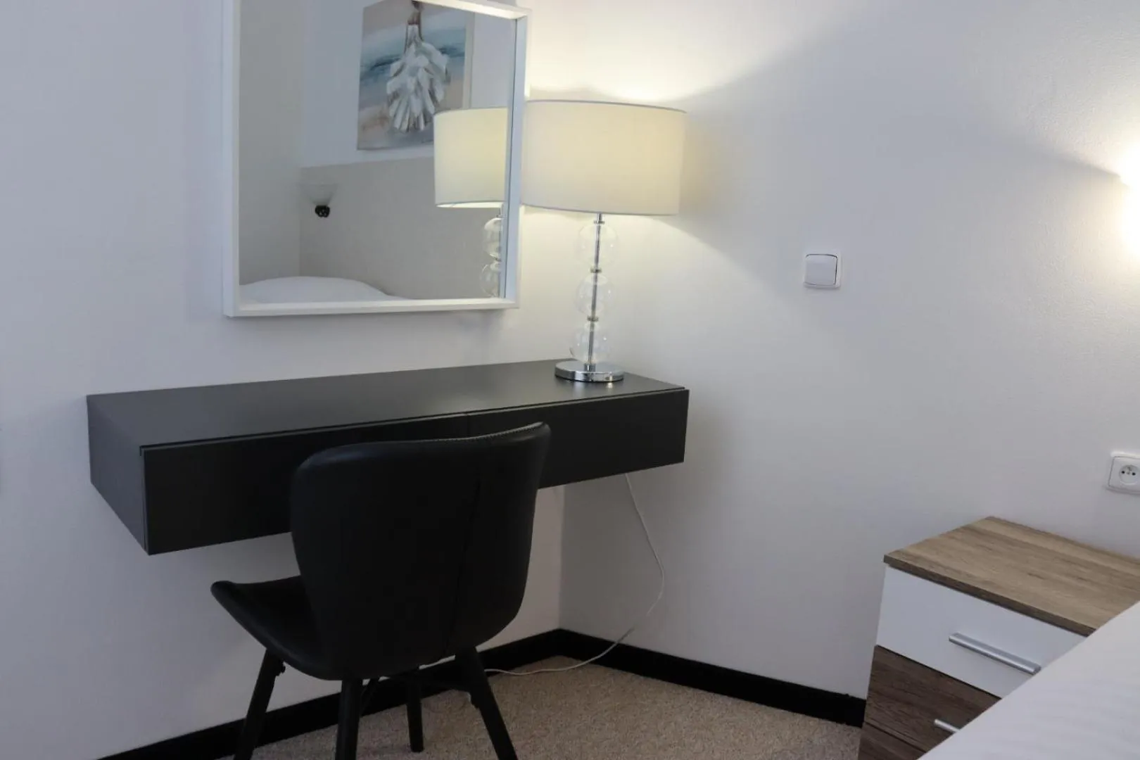 Seating area in Máchova