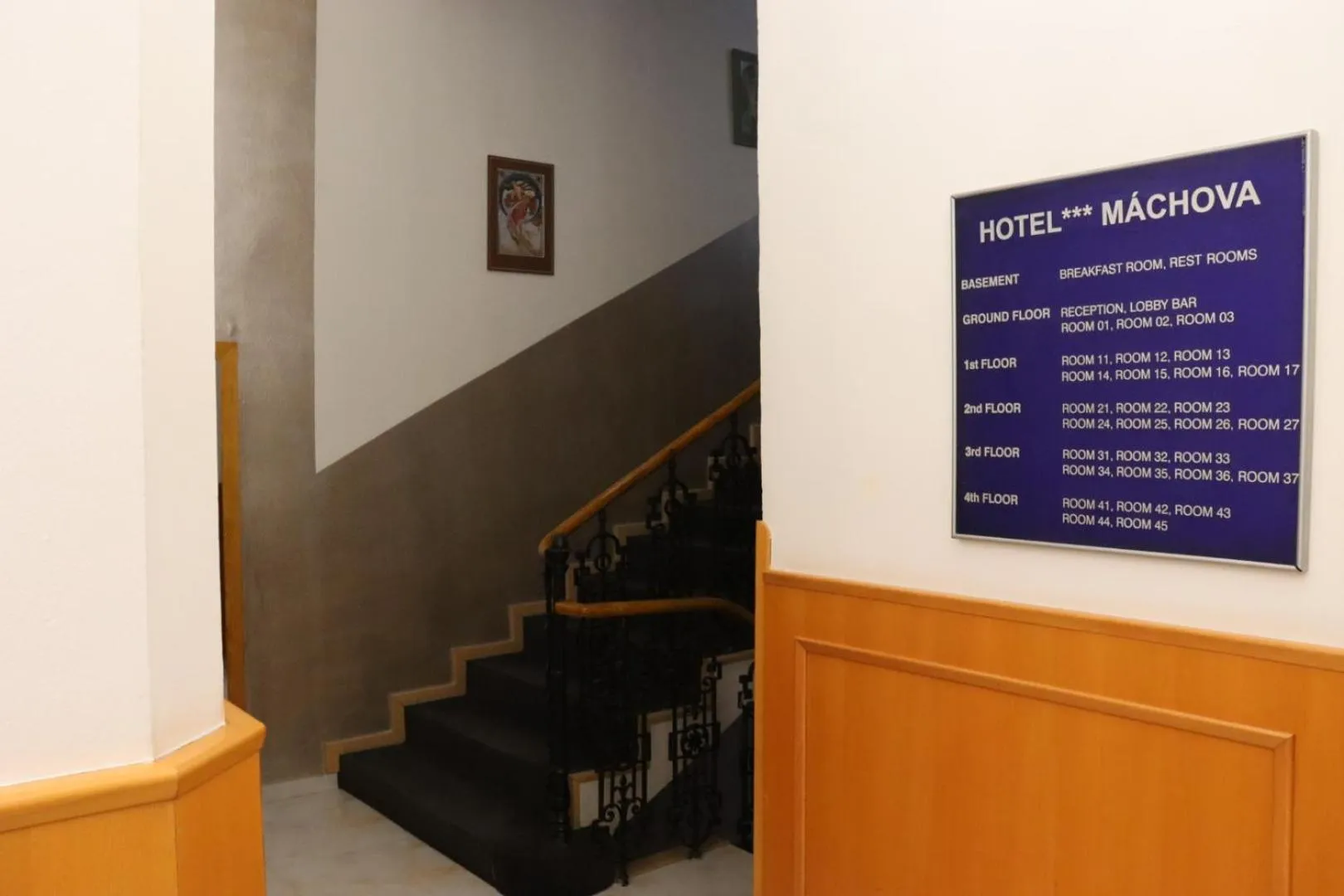 Text overlay in Máchova