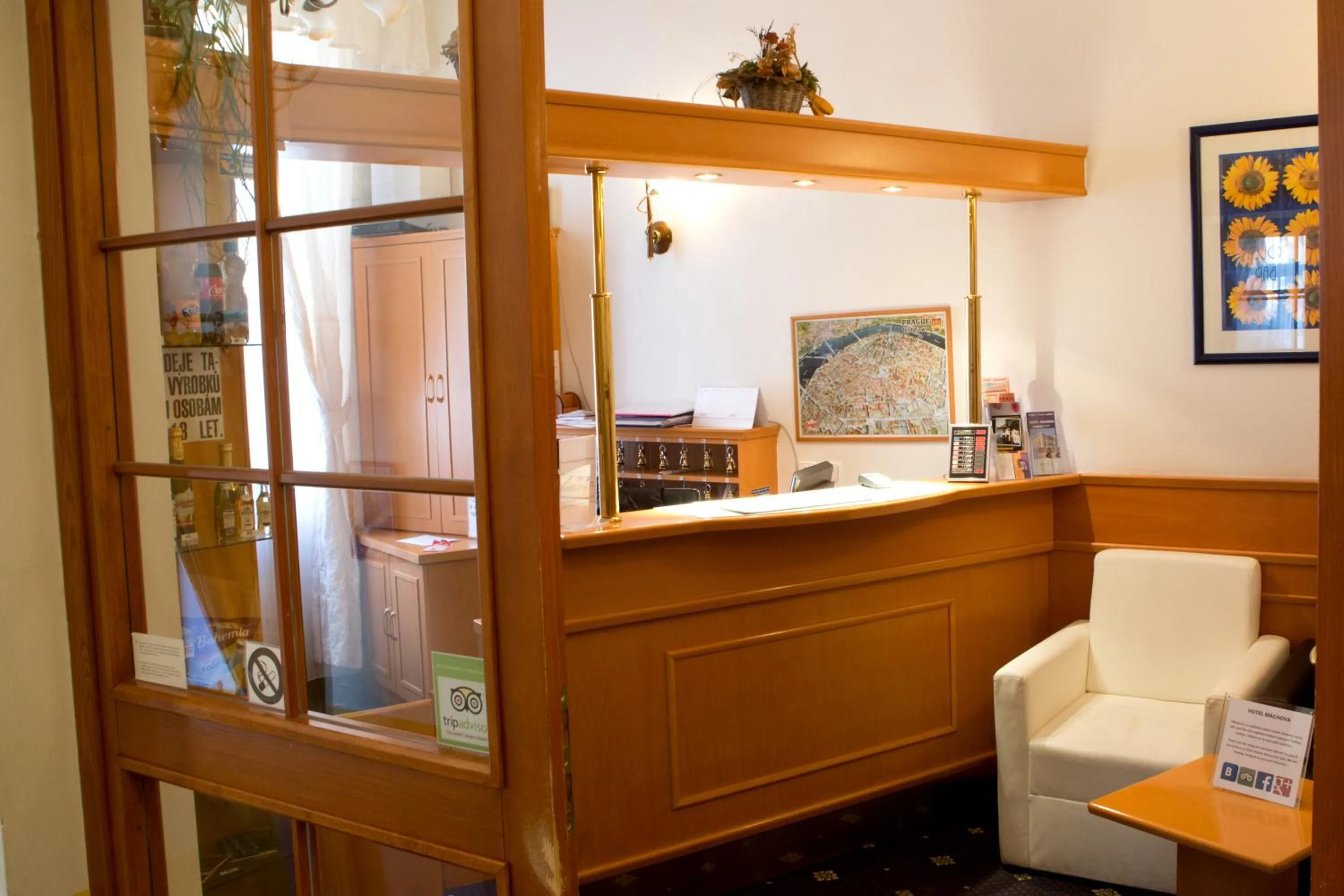 Lobby or reception in Máchova