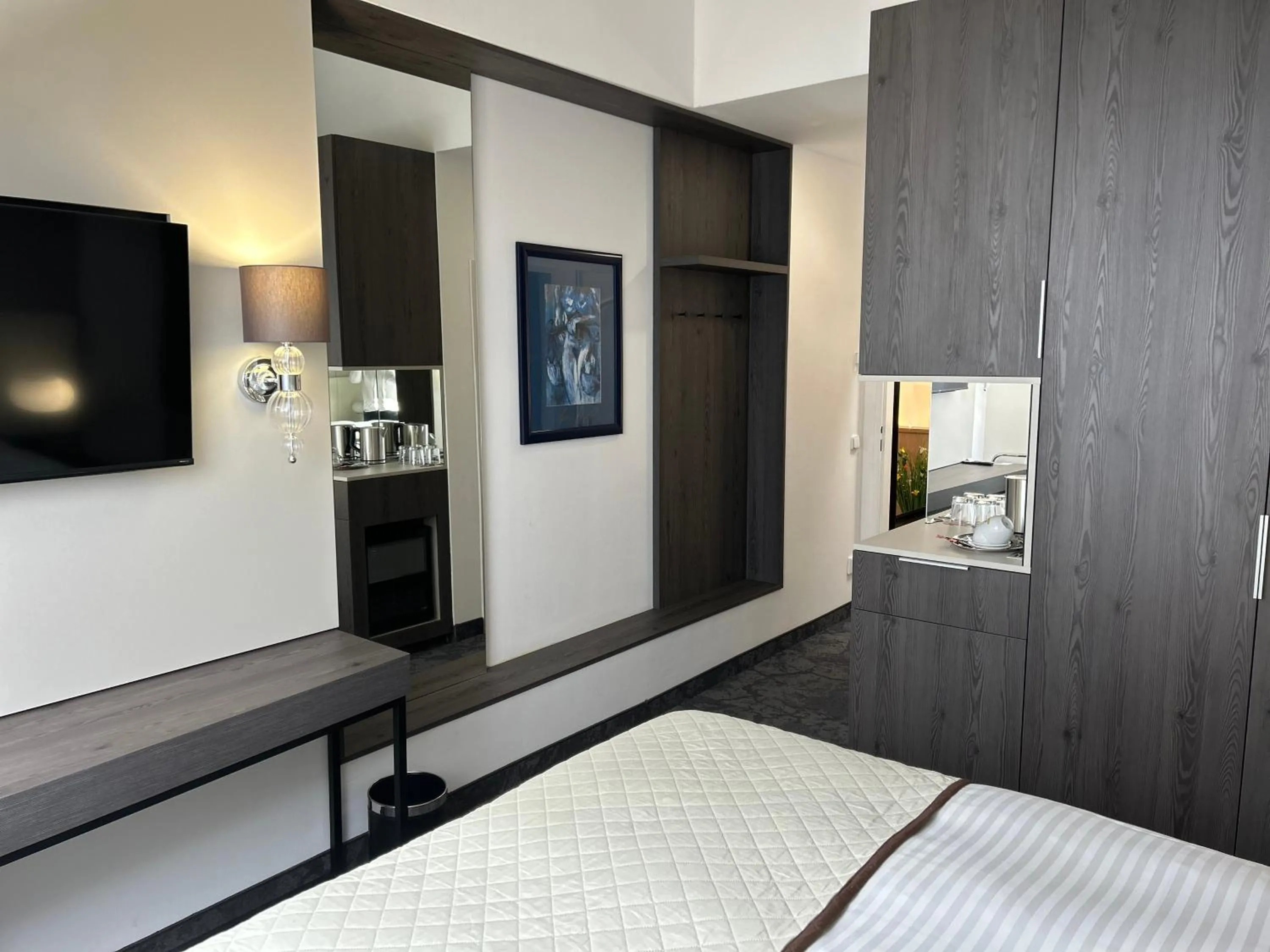 Decorative detail, Bed in Máchova