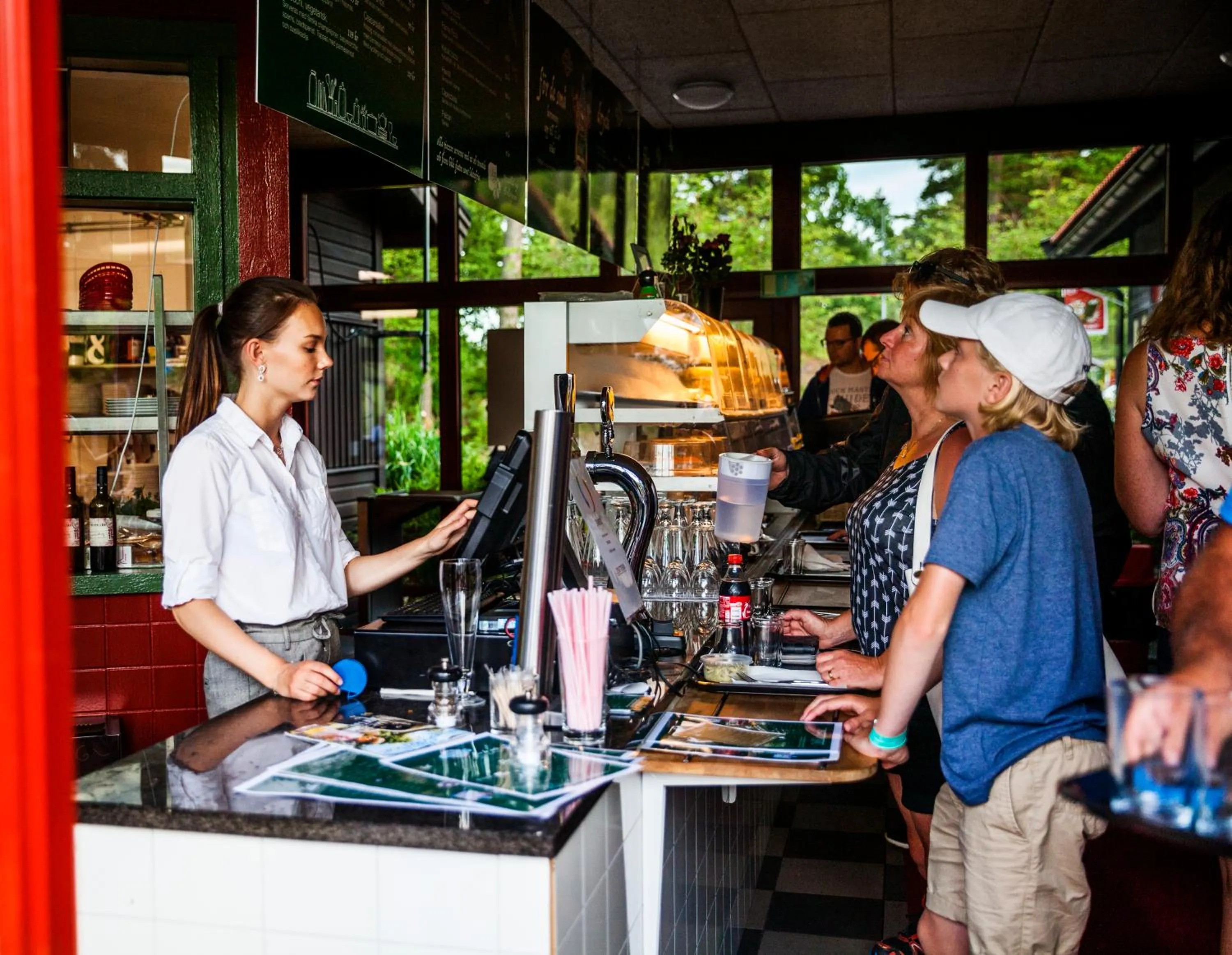 Restaurant/places to eat in Västervik Resort