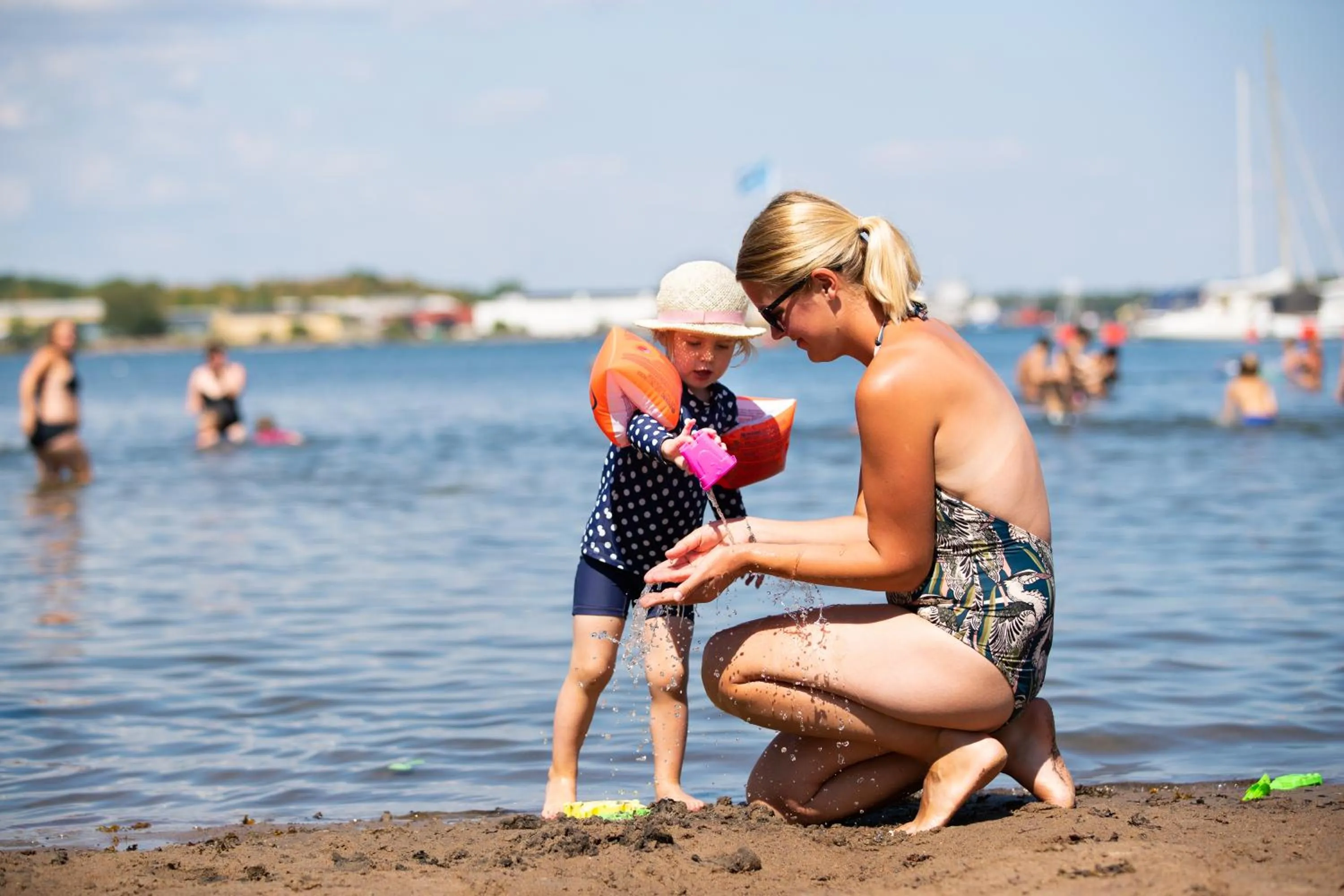 Beach in Västervik Resort
