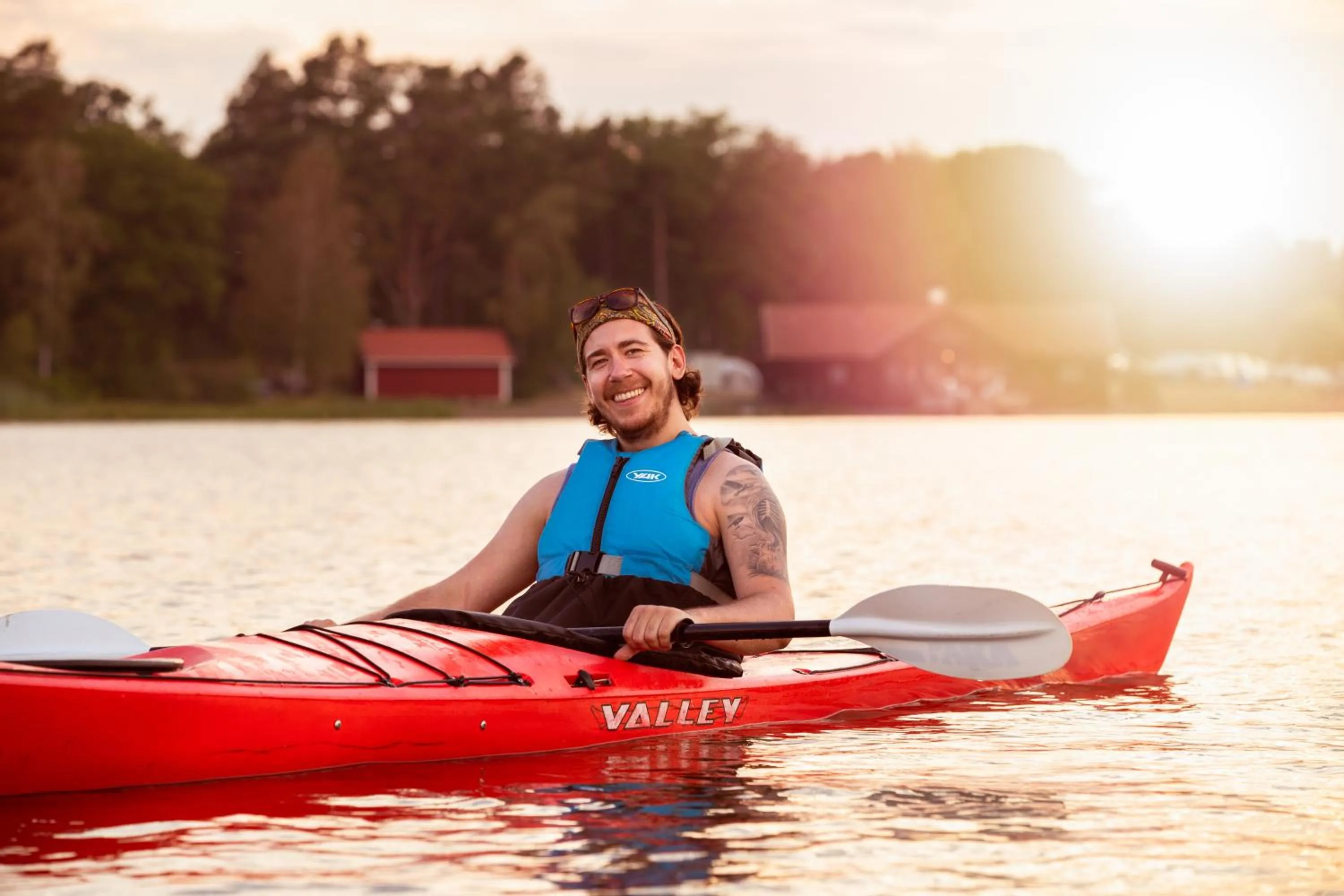 Canoeing in Västervik Resort