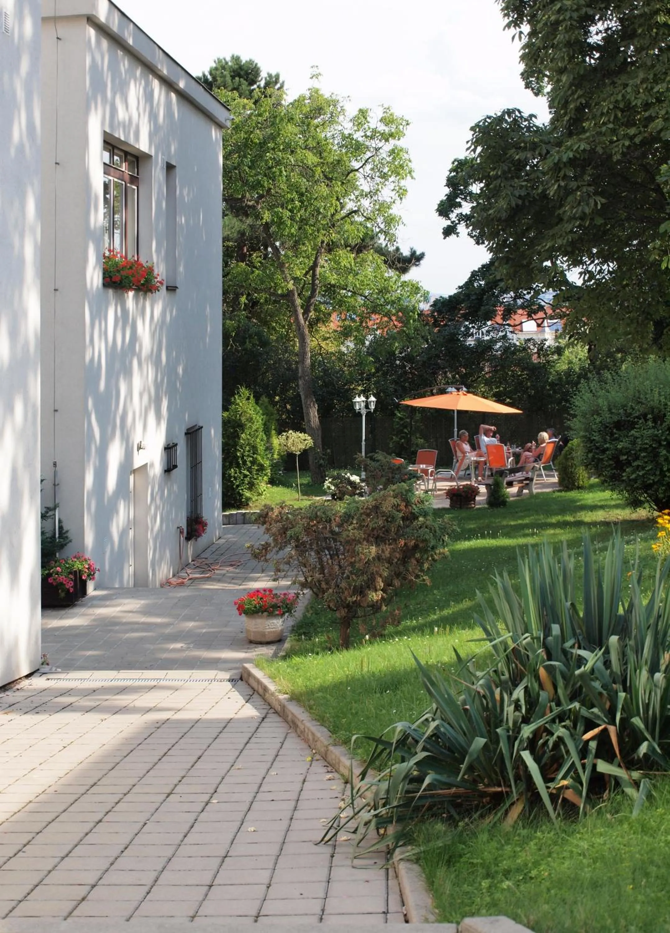 Garden in Pension Jana - Domov Mládeže