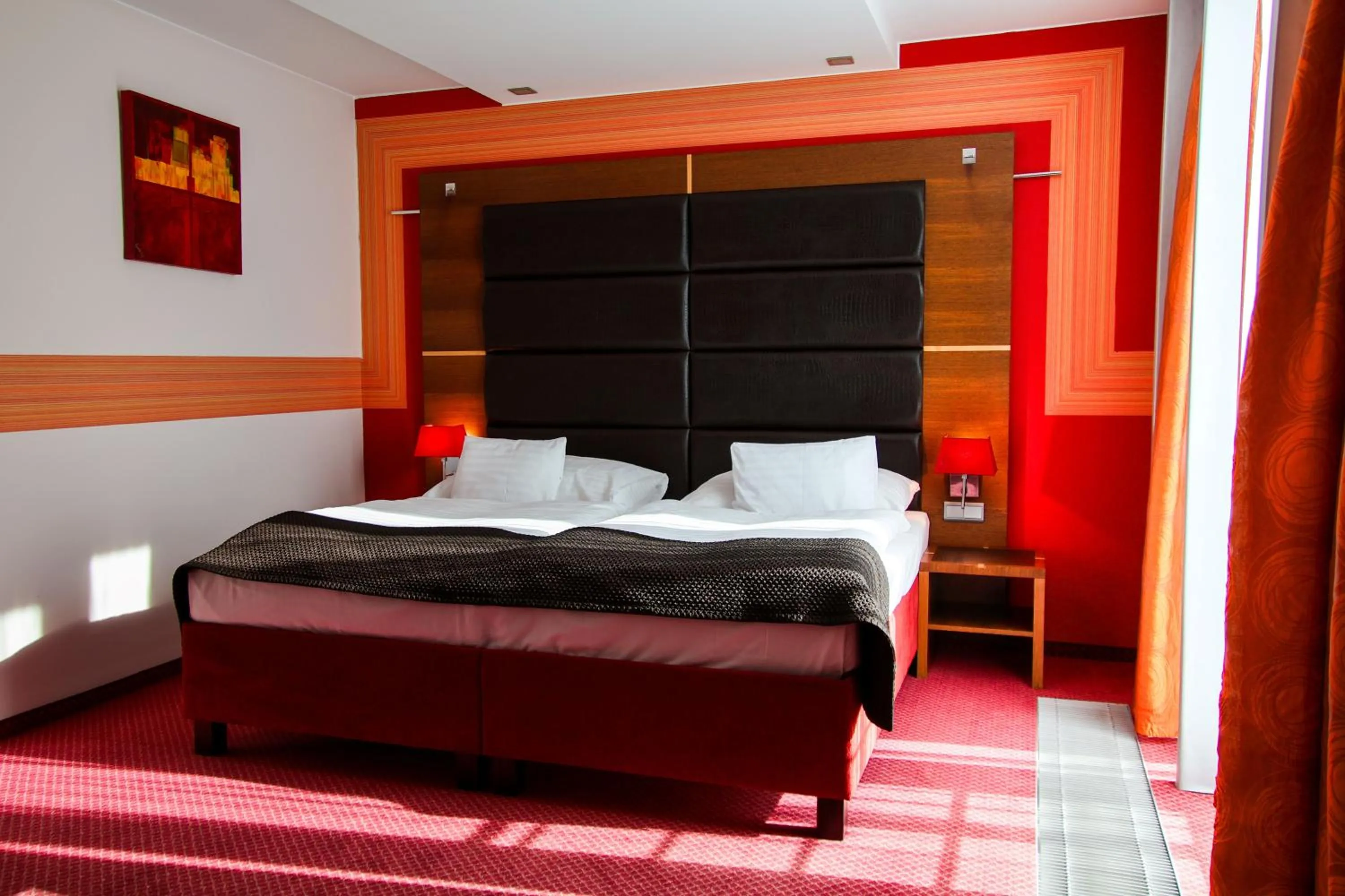 People, Bed in Art Hotel William