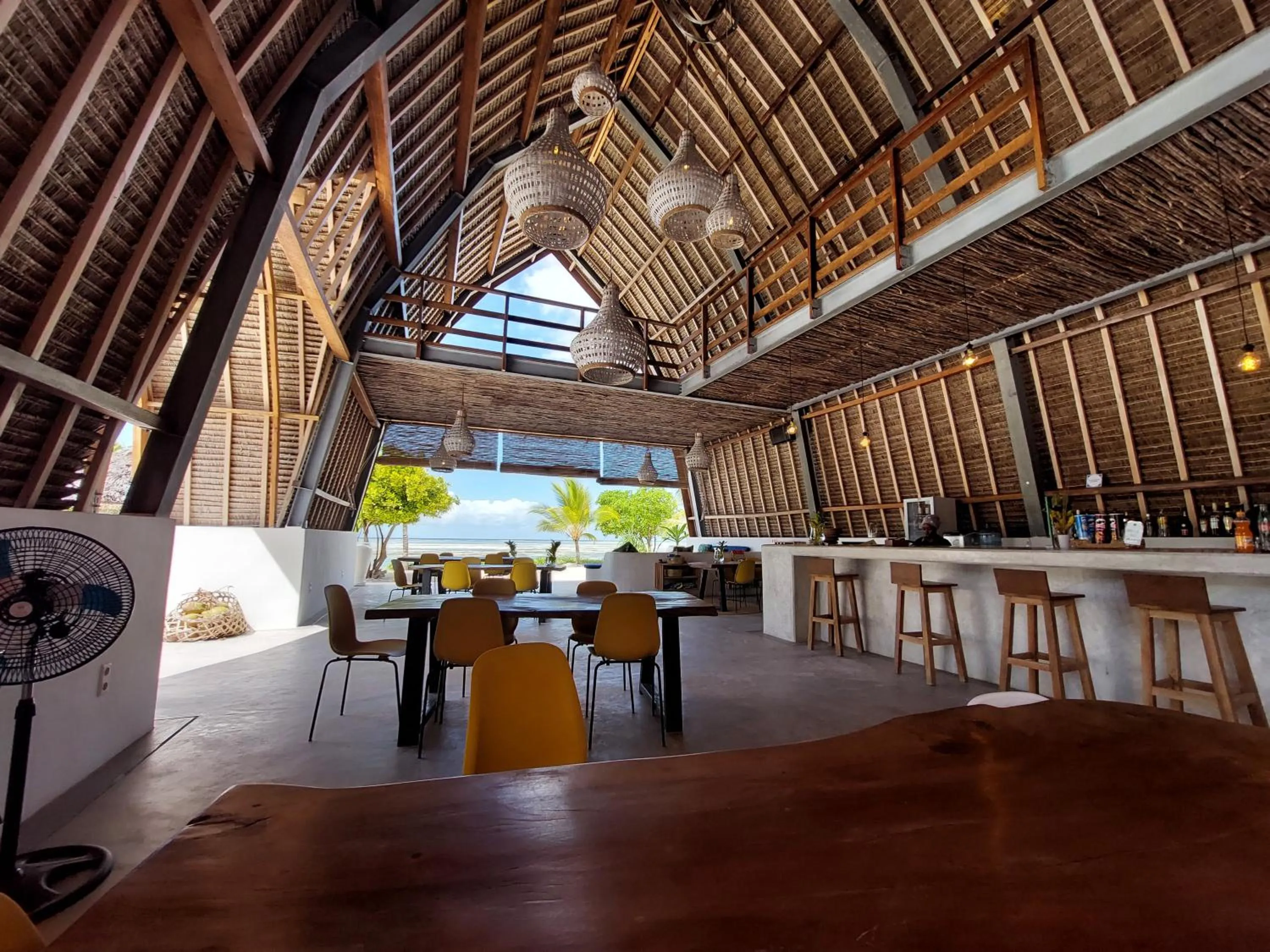 Restaurant/places to eat in Kijani Beach Villas