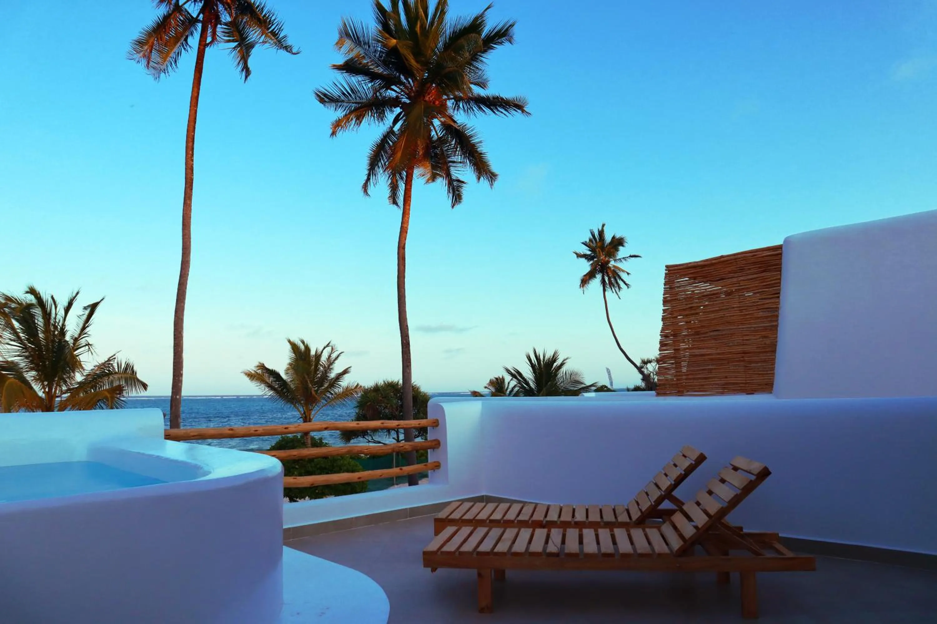 Sea view in Kijani Beach Villas