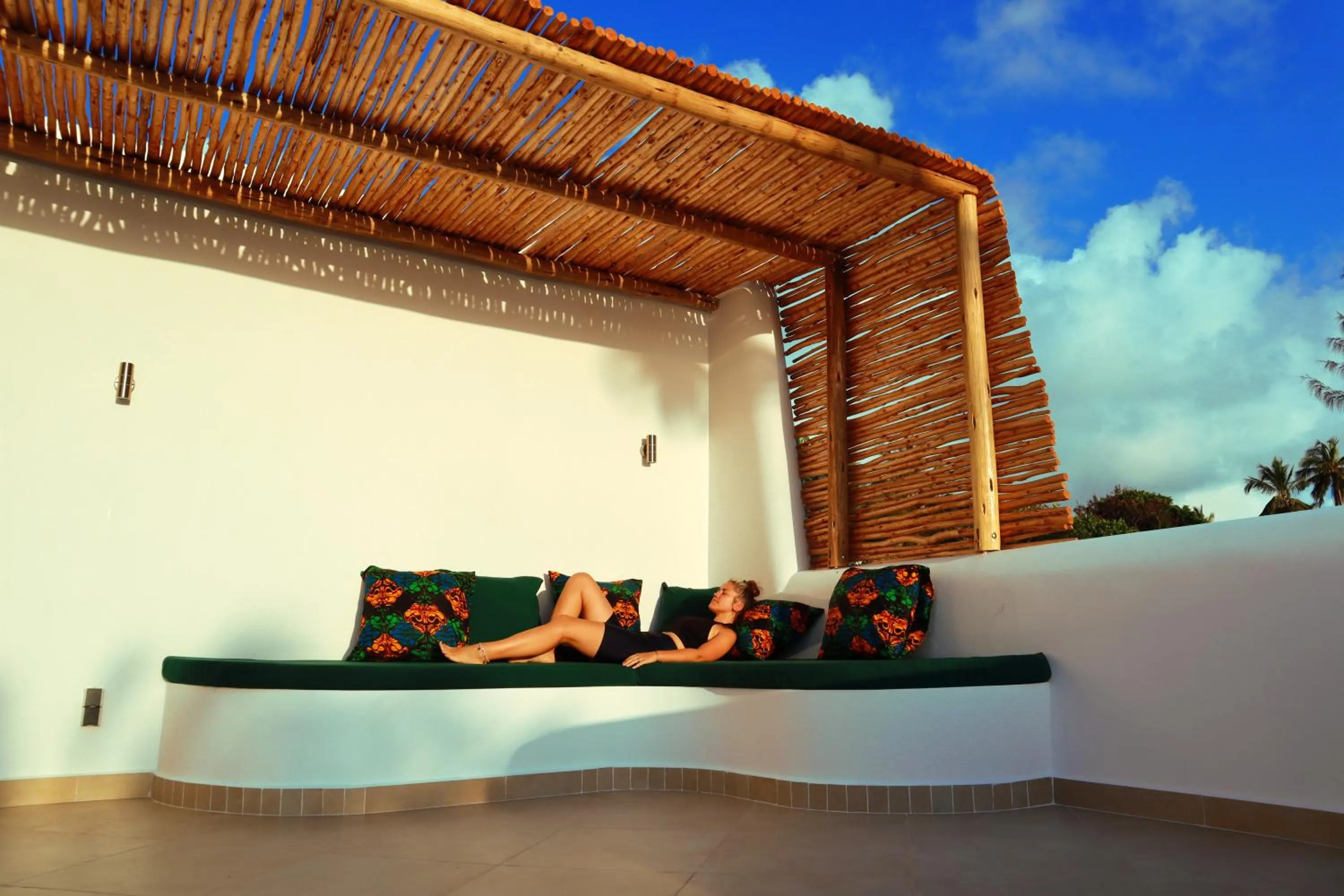 Balcony/Terrace in Kijani Beach Villas