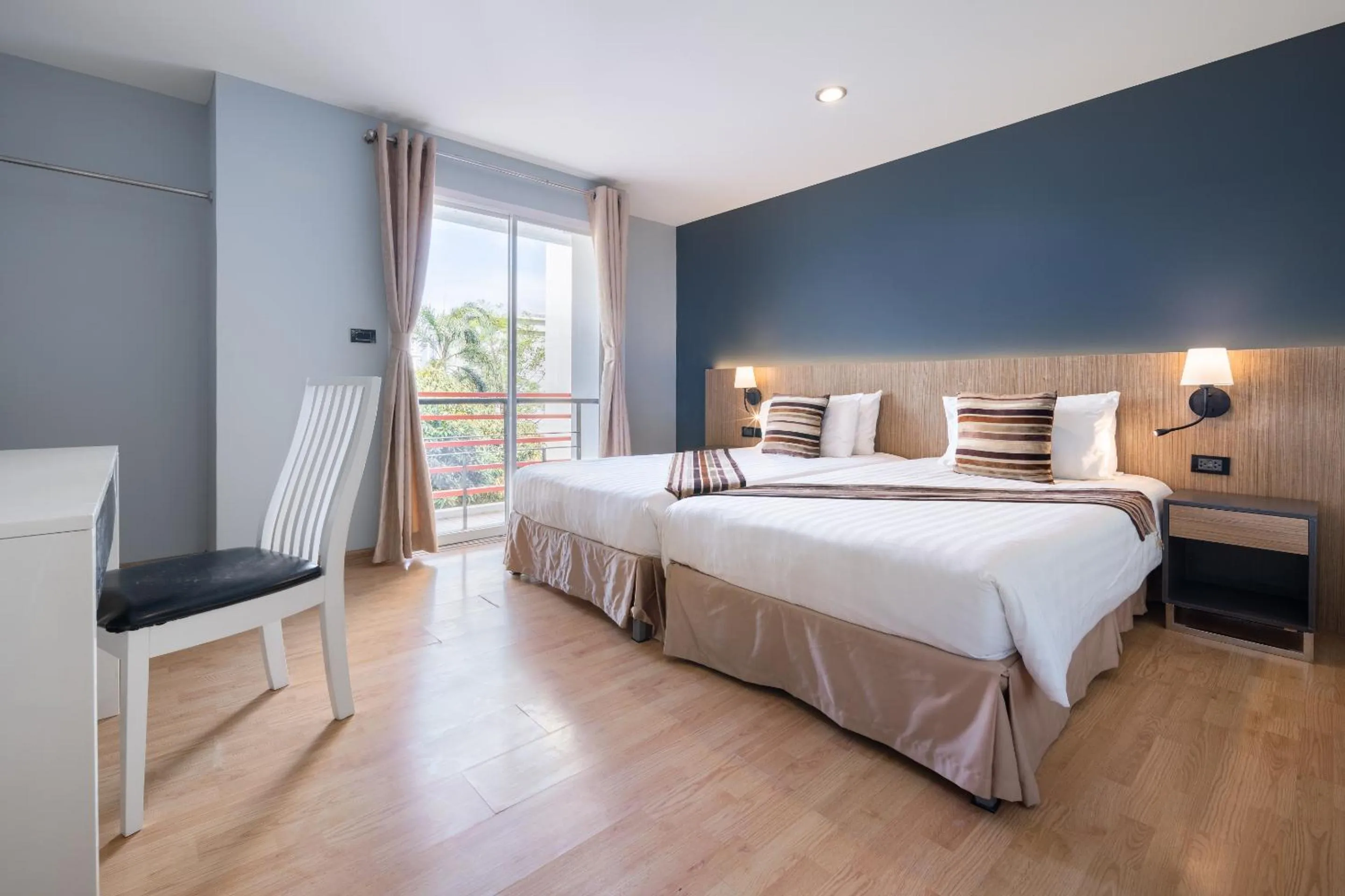 Bed in iCheck inn Residences Sathorn