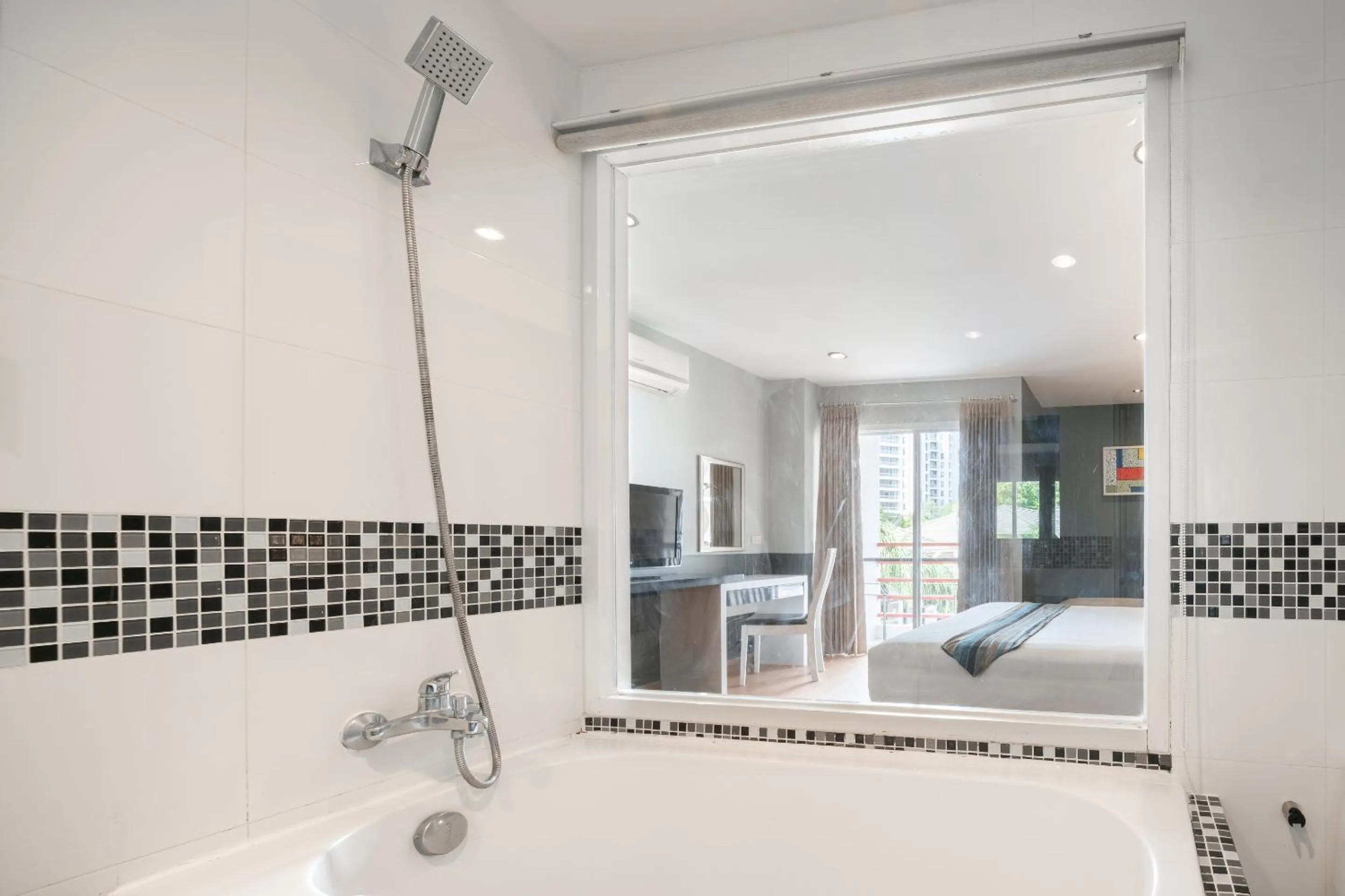 Bed in iCheck inn Residences Sathorn