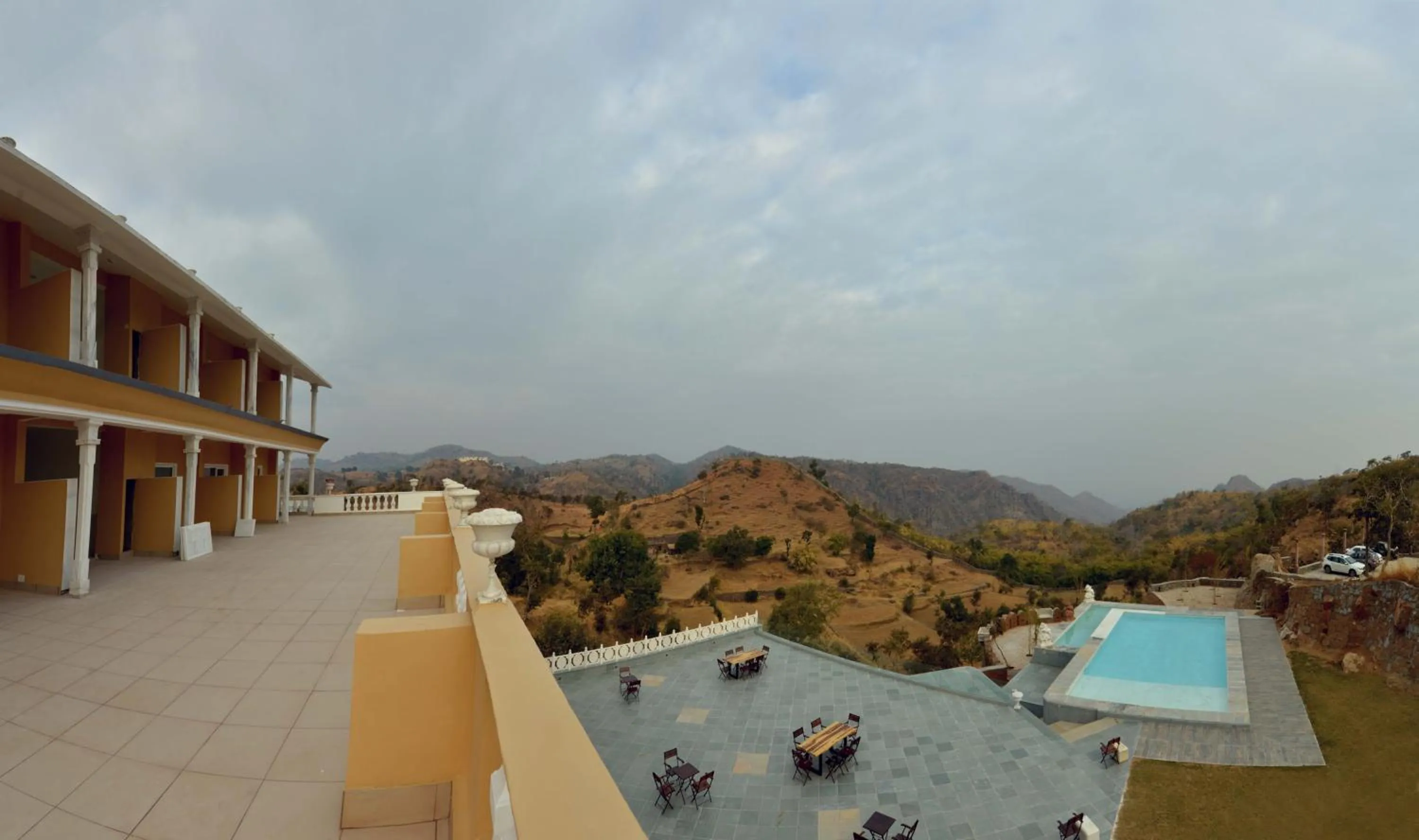 Mountain view in Fateh Safari Resort by Fateh Collection