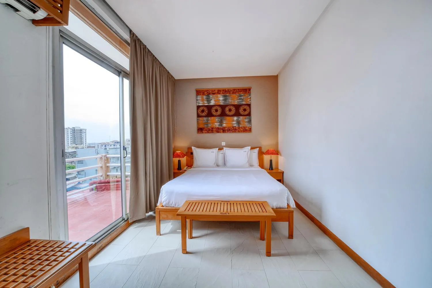 Bed in AKWA PALACE Douala