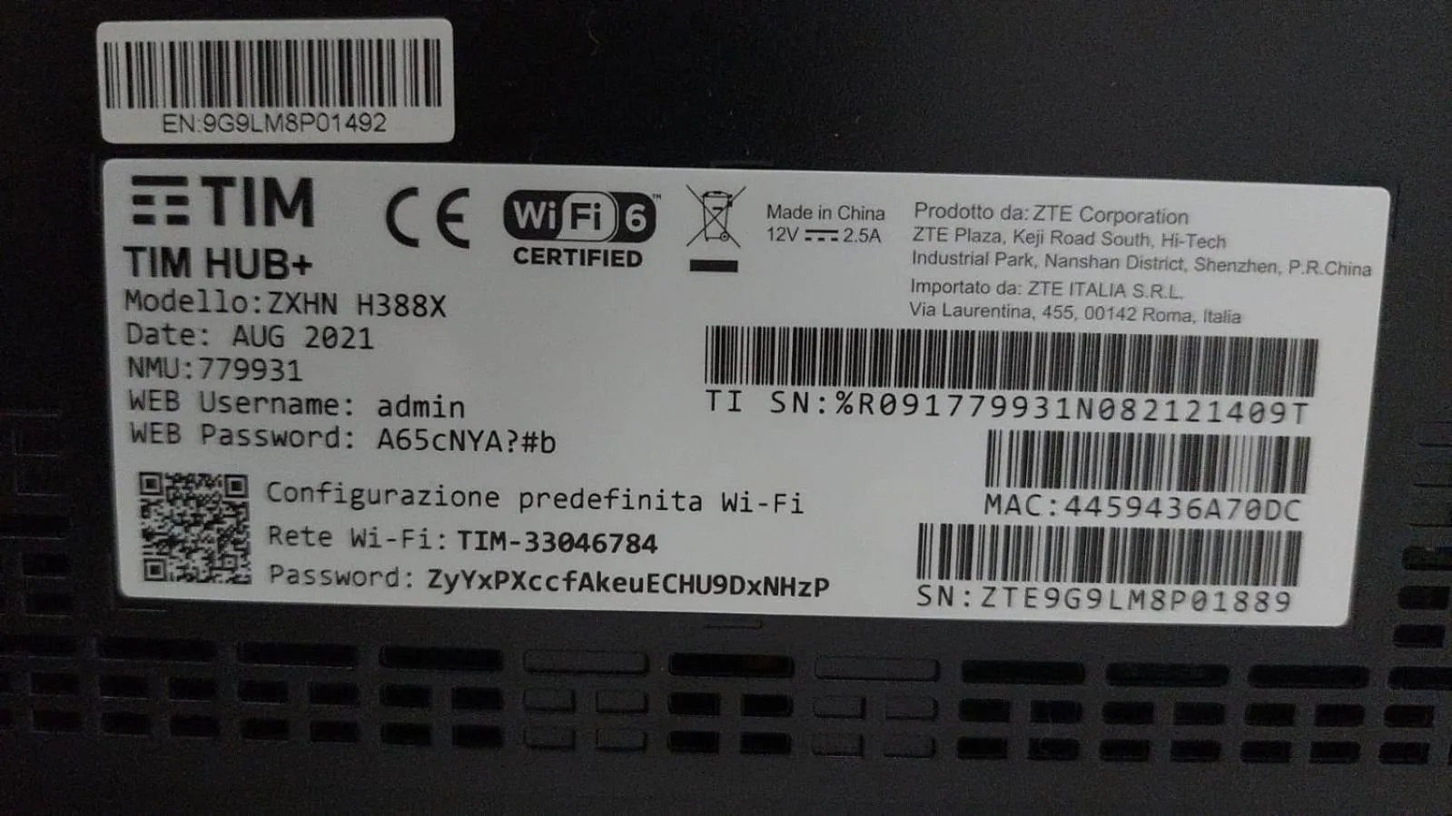 internet in B&B Porto 60