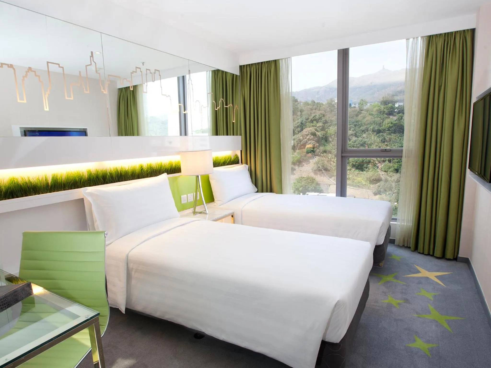 Bed in Dorsett Tsuen Wan, Hong Kong