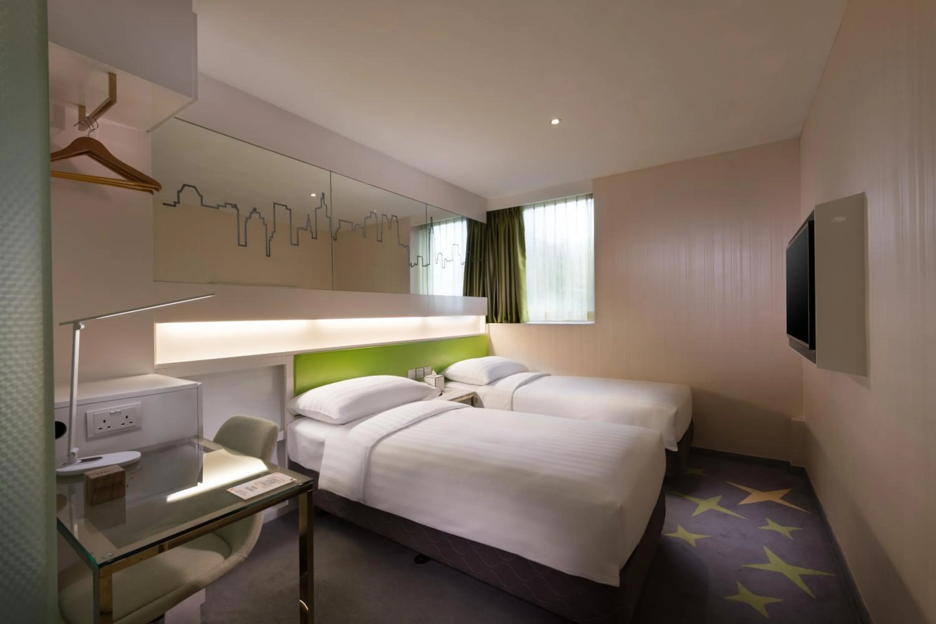 Bed in Dorsett Tsuen Wan, Hong Kong