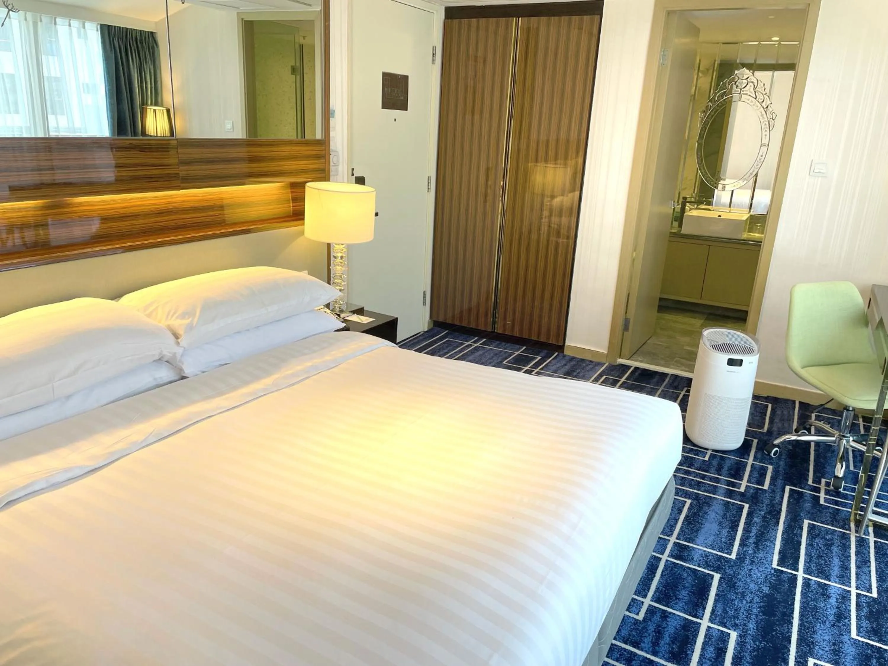 Bed in Dorsett Tsuen Wan, Hong Kong