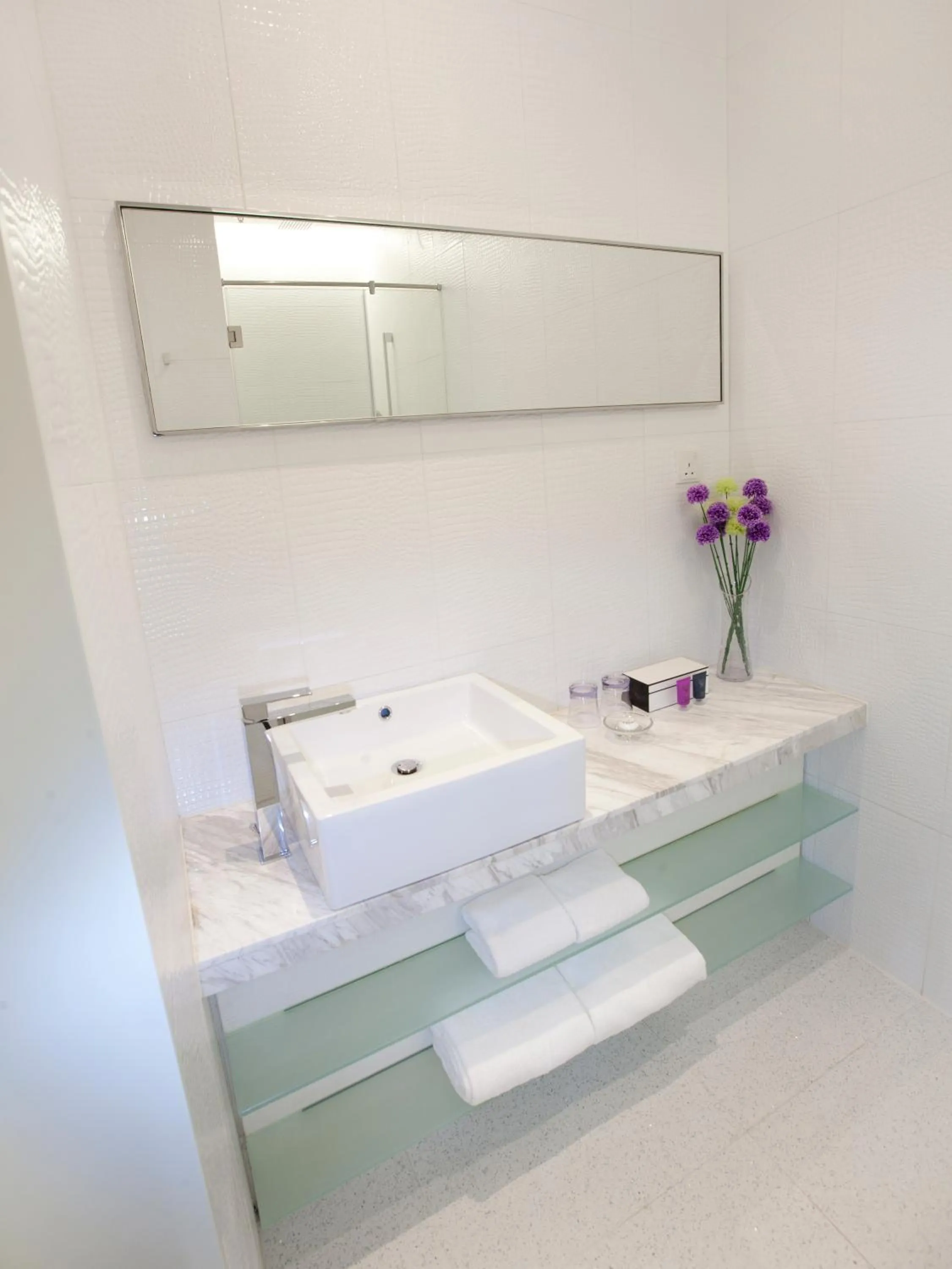 Bathroom in Dorsett Tsuen Wan, Hong Kong