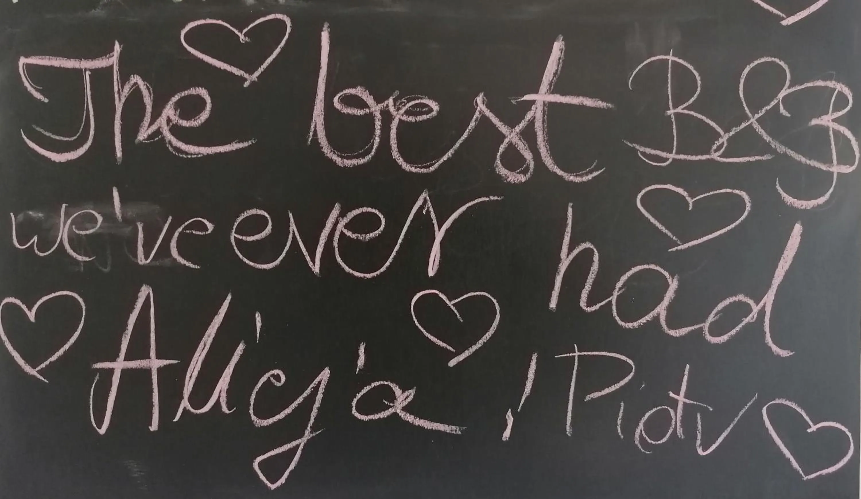 Guests in B&B Giolì