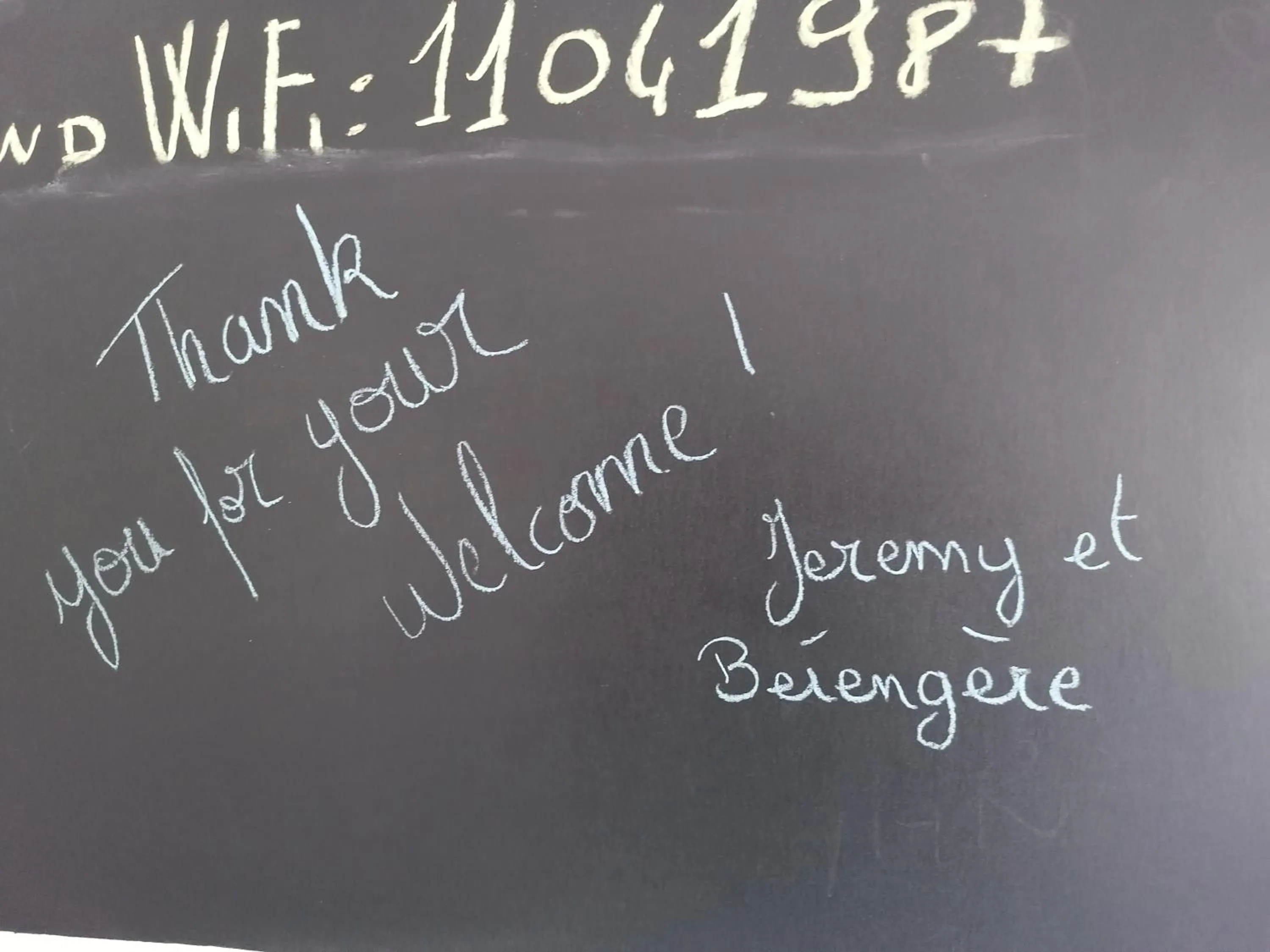 Guests in B&B Giolì