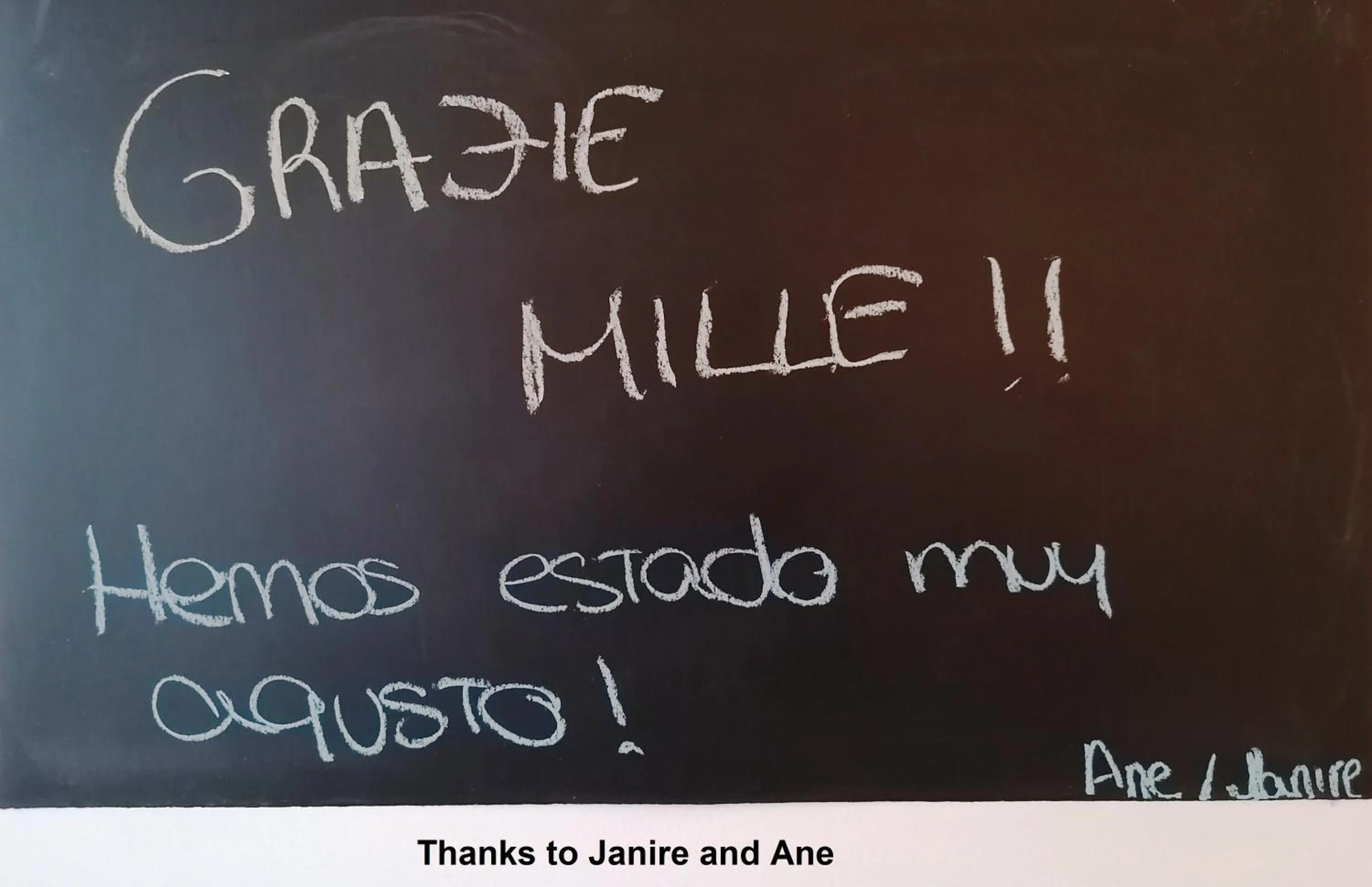 Guests in B&B Giolì