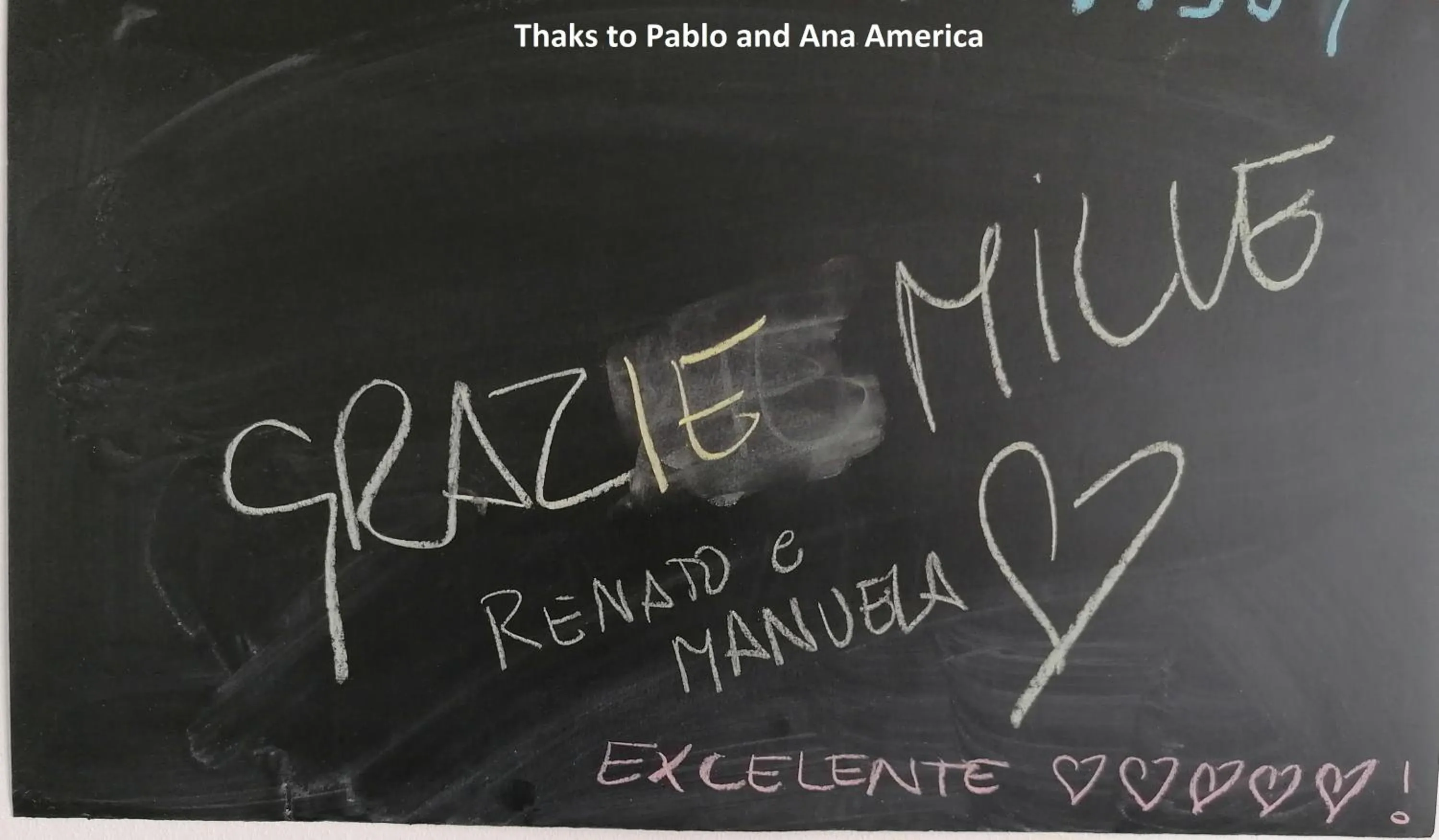 Guests in B&B Giolì