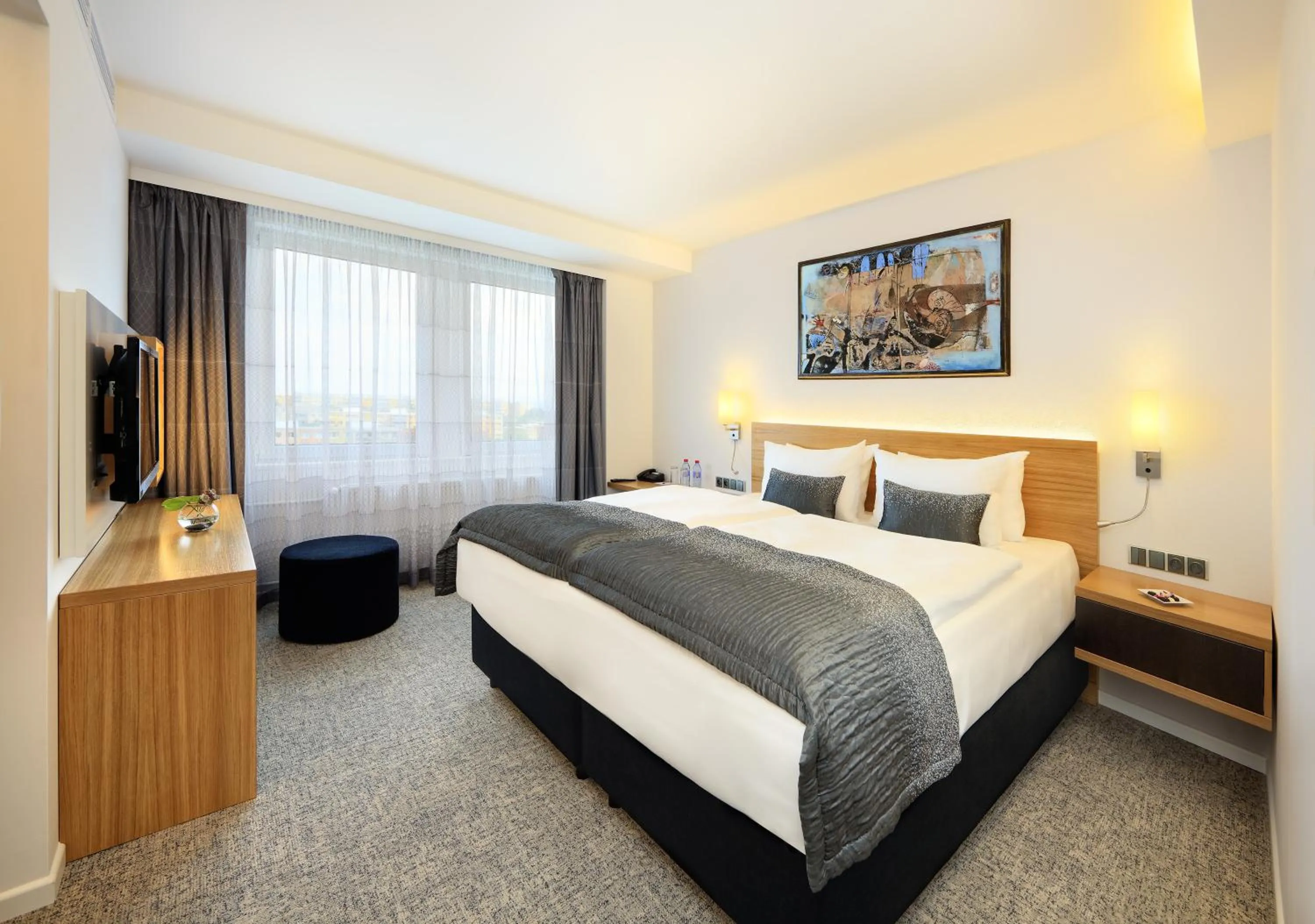 Bed in Hotel Duo & Wellness