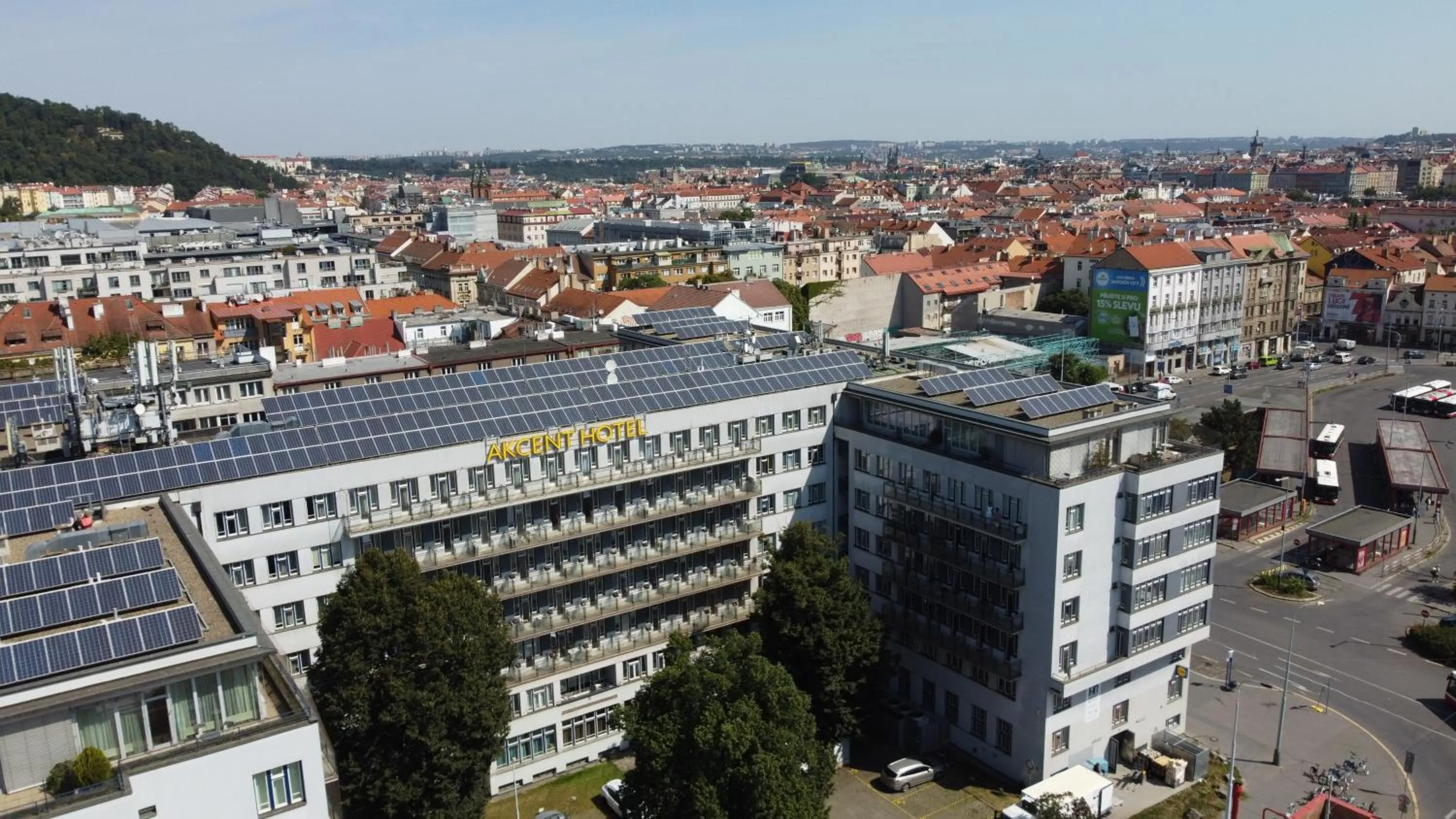 Property building in Akcent hotel