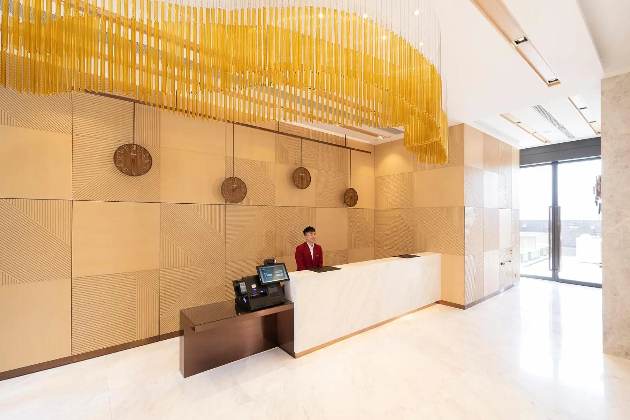 Lobby or reception in Y Hotel Hong Kong
