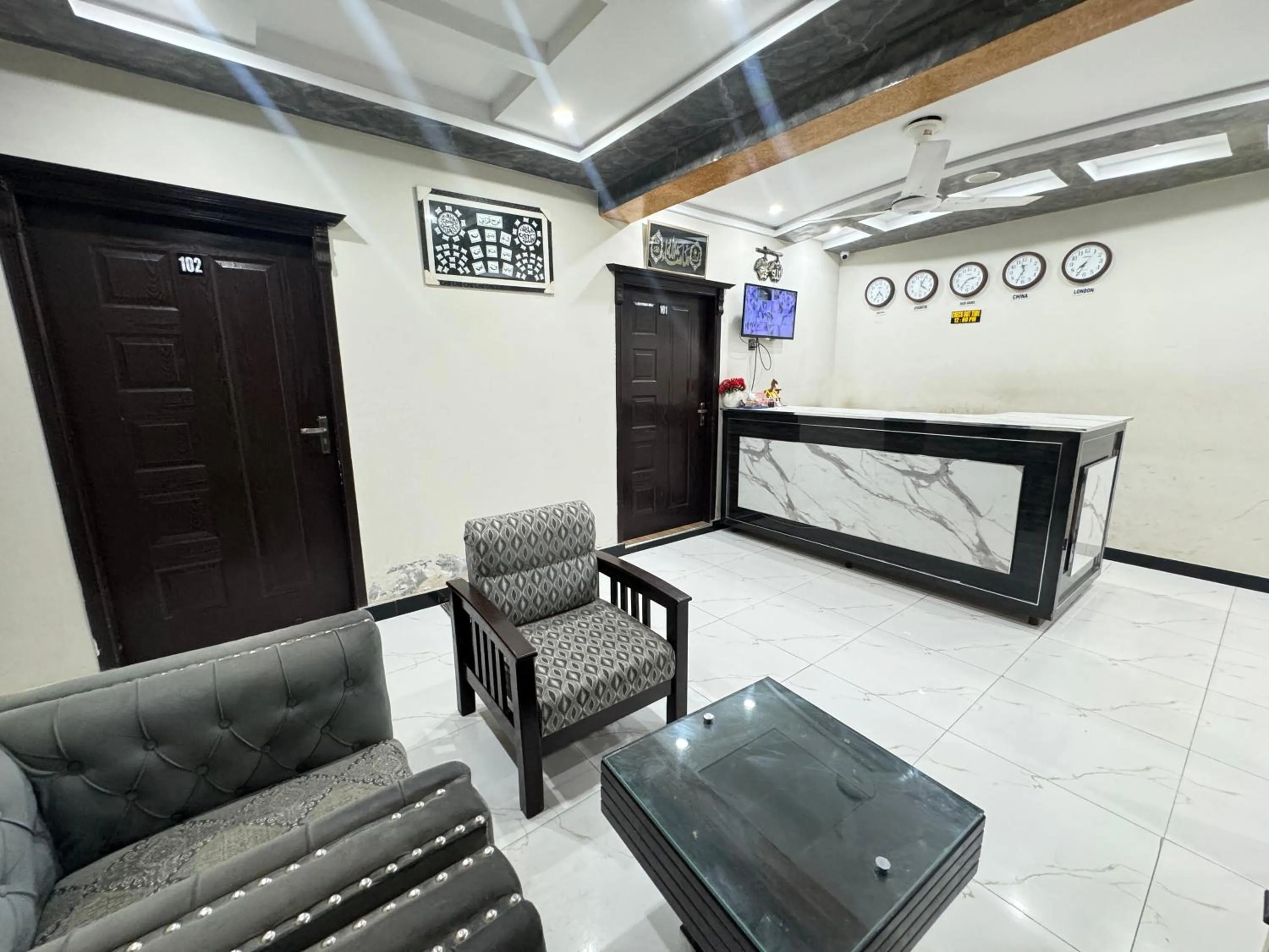 Lobby or reception in Millat Hotel G9-4