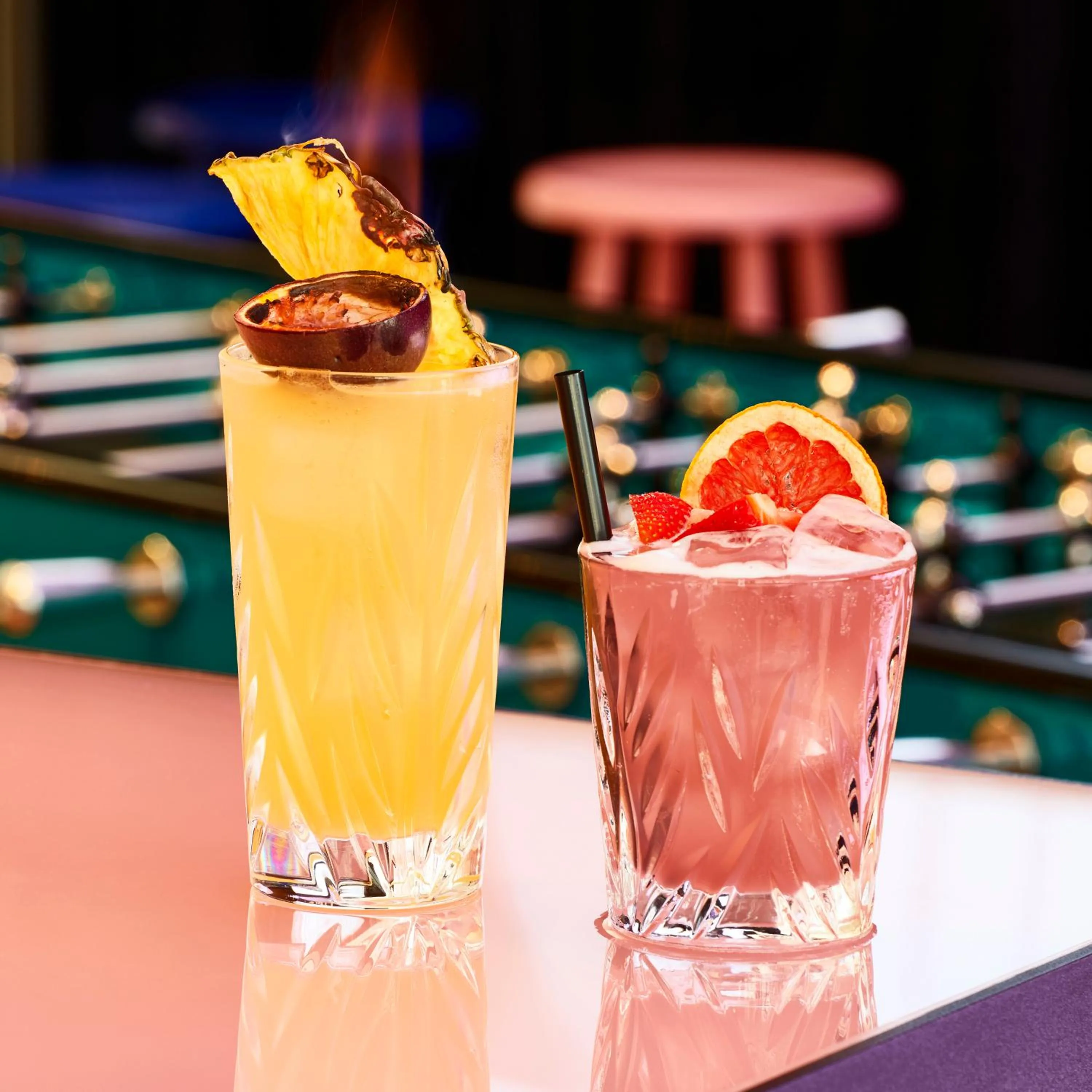 Alcoholic drinks in Mama Shelter Prague