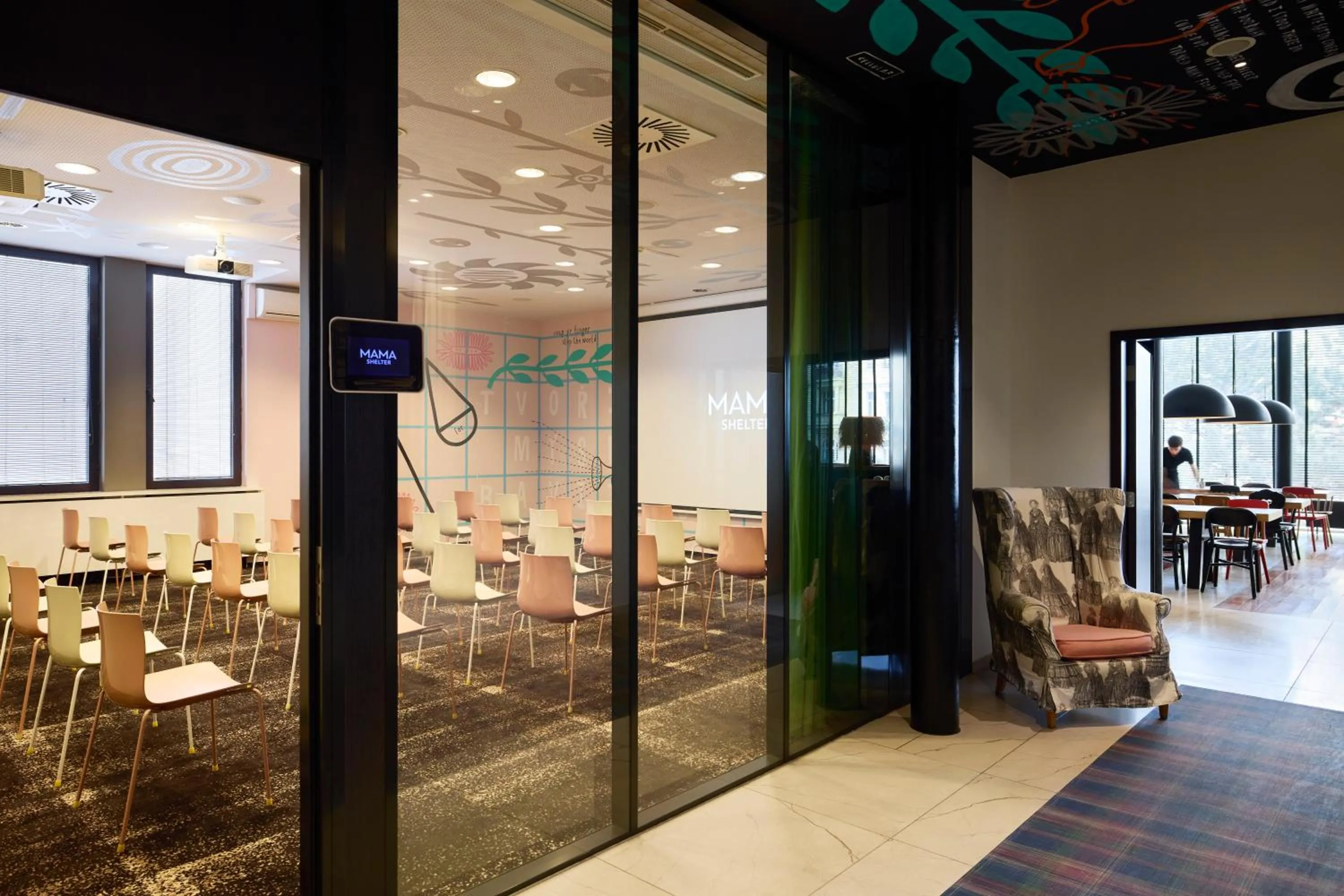 Meeting/conference room in Mama Shelter Prague