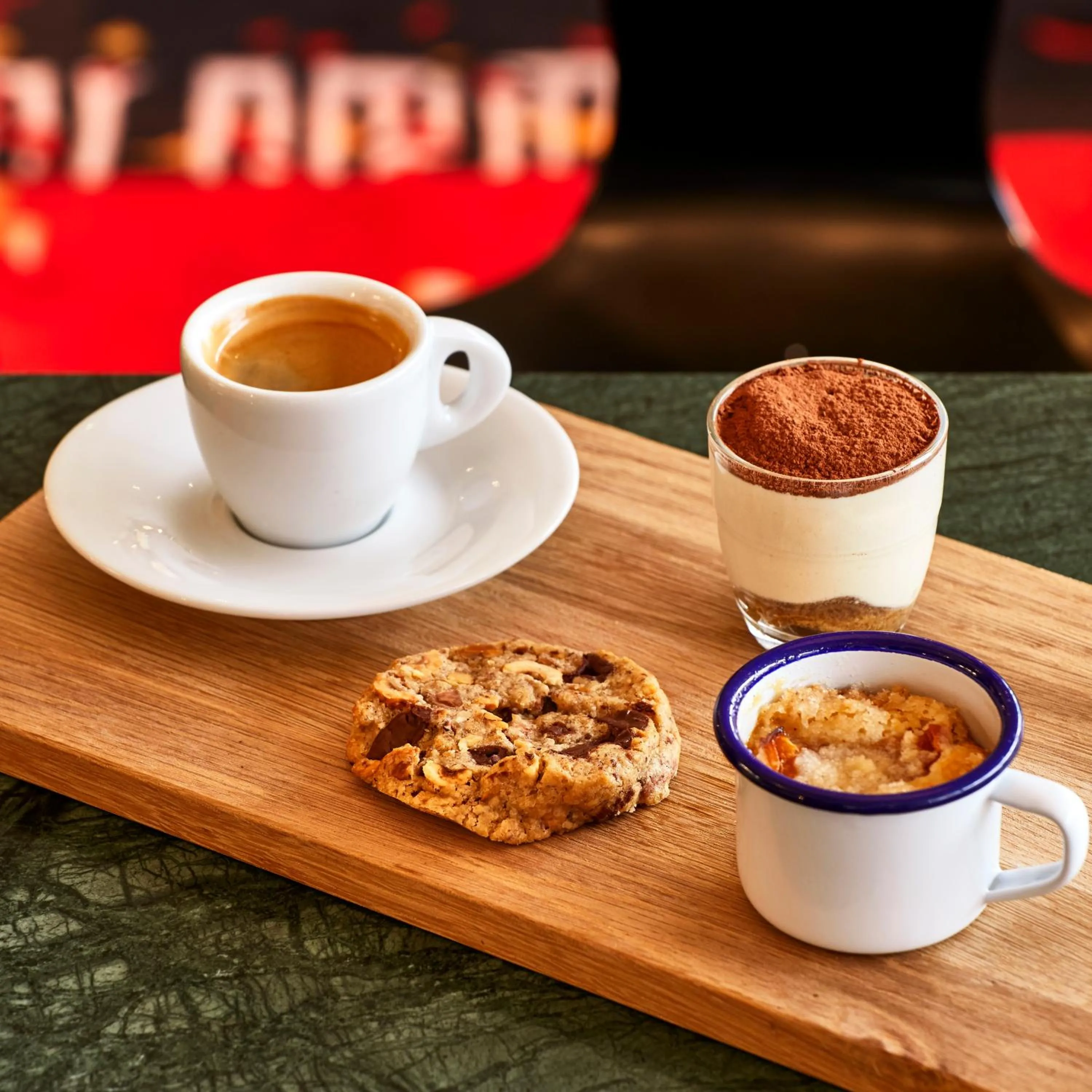 Food close-up in Mama Shelter Prague