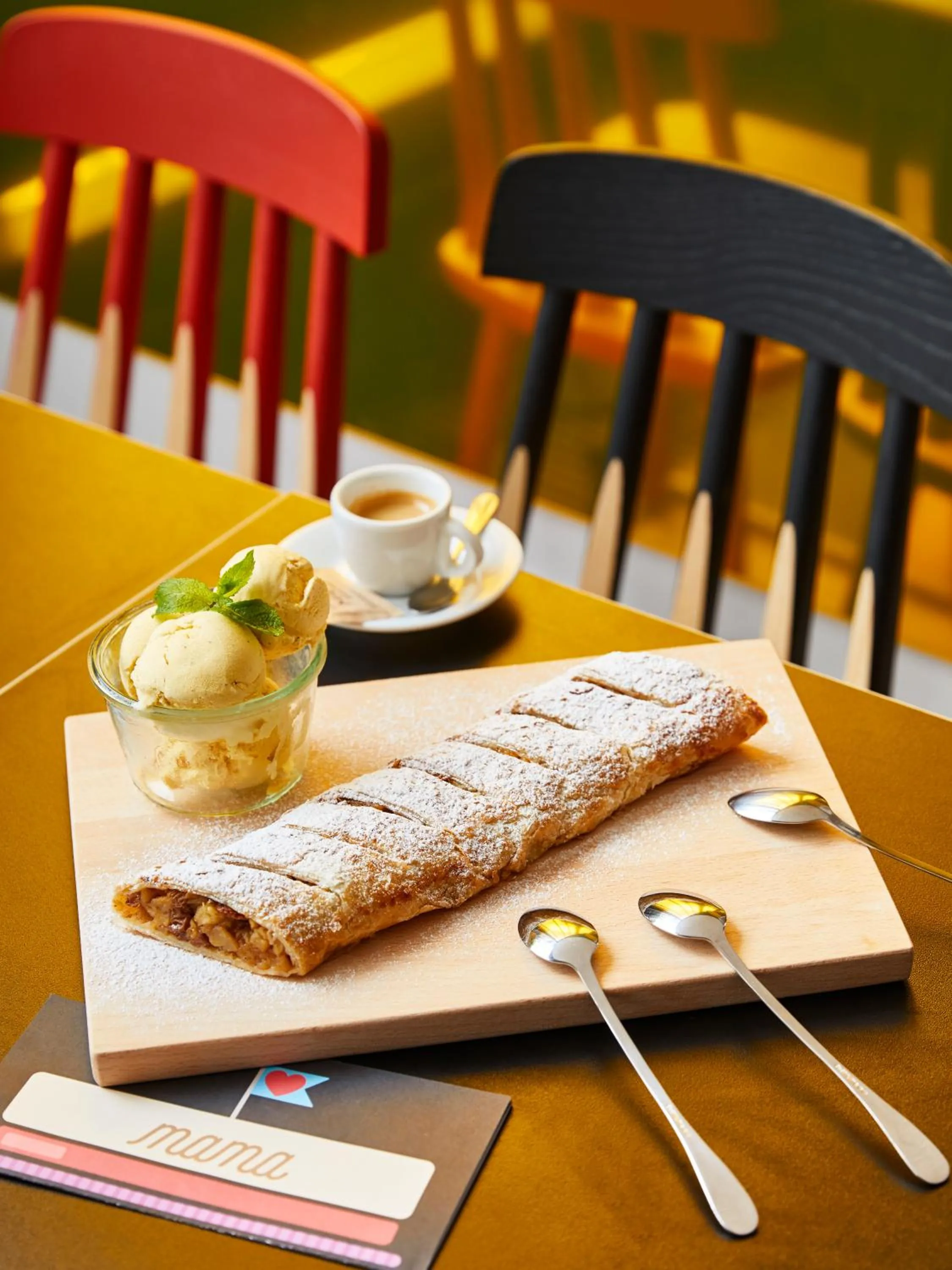 Food close-up in Mama Shelter Prague