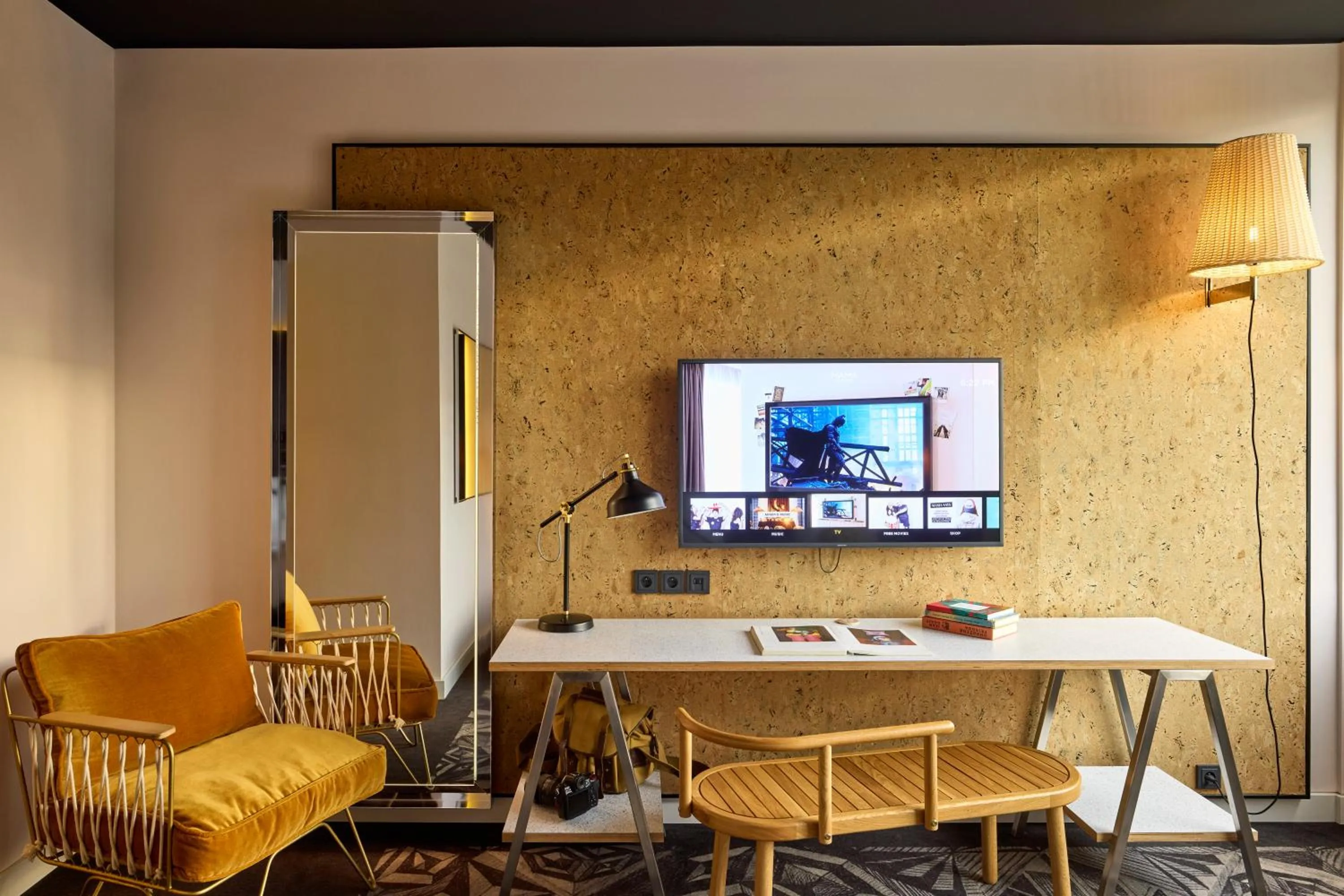 TV and multimedia in Mama Shelter Prague