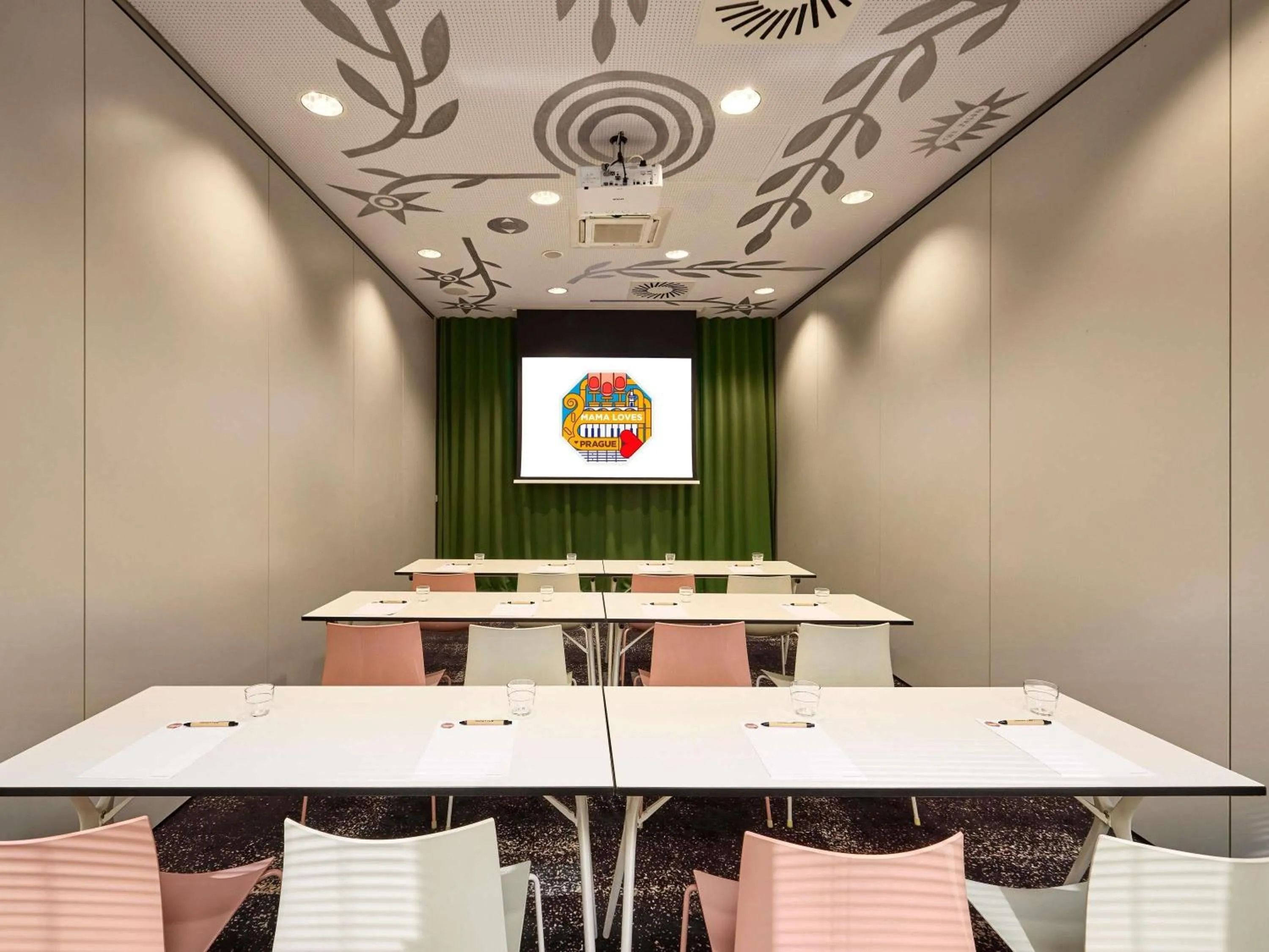 Meeting/conference room in Mama Shelter Prague