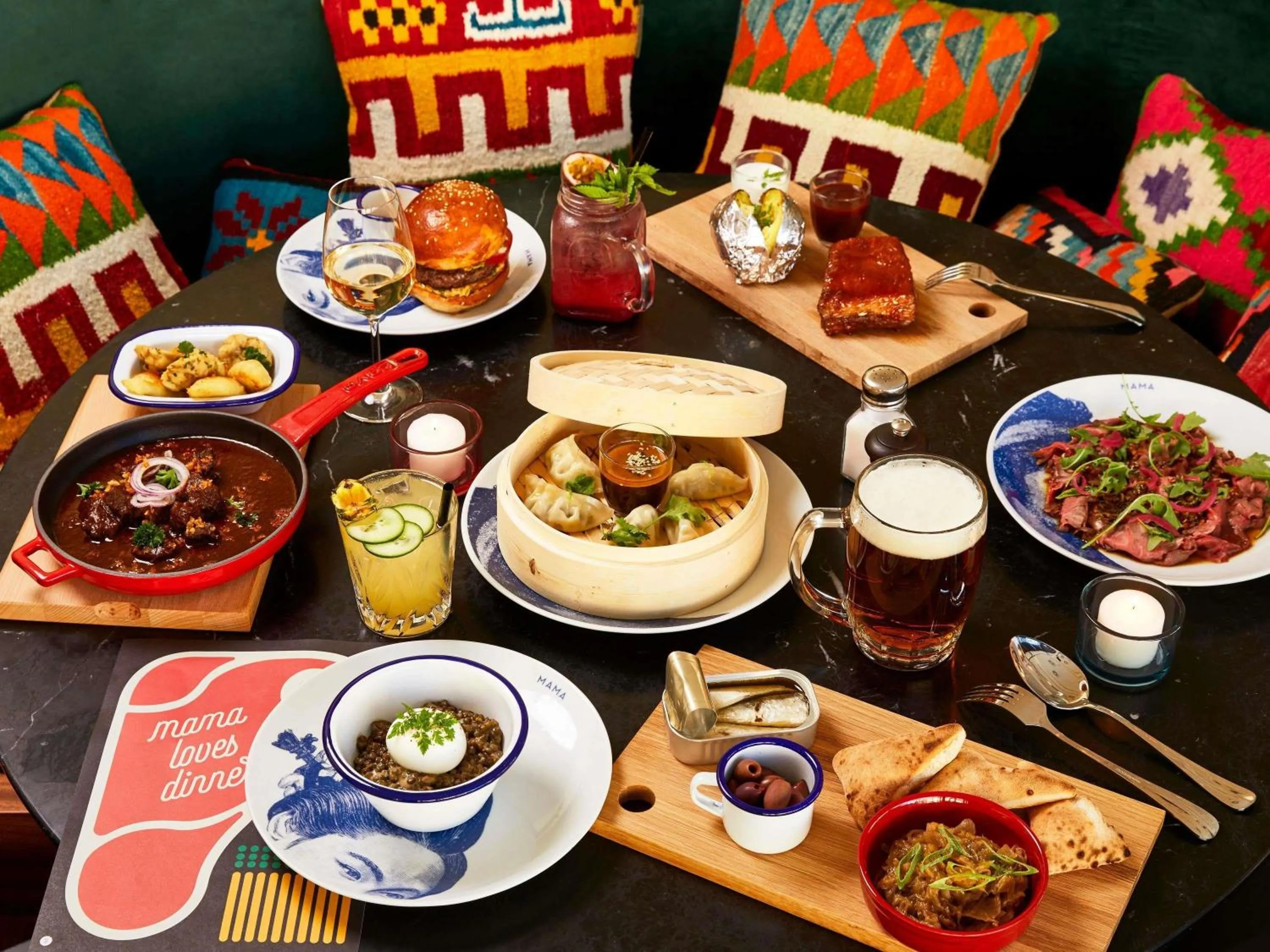 Restaurant/places to eat in Mama Shelter Prague