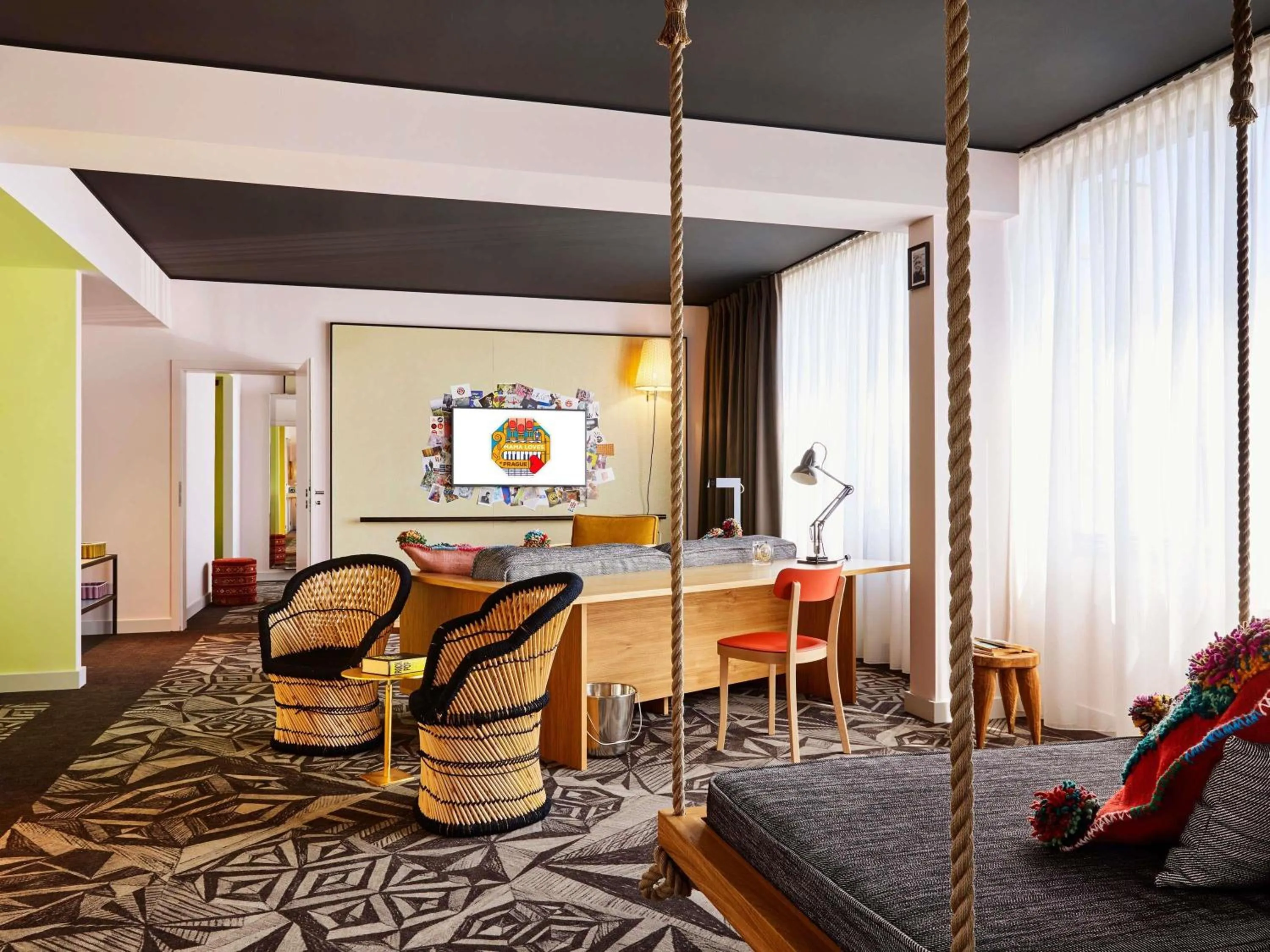 Property building in Mama Shelter Prague