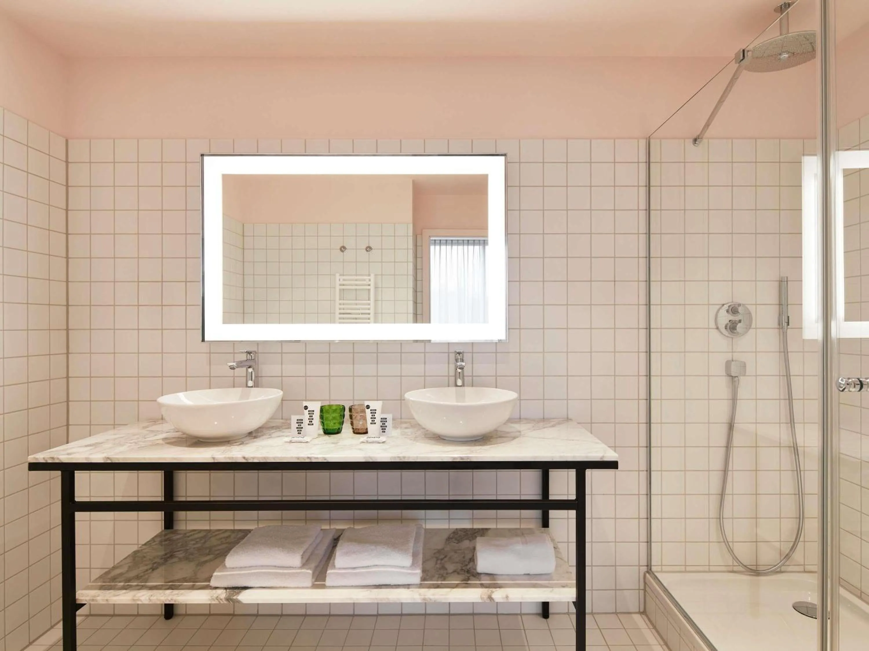 Bedroom in Mama Shelter Prague