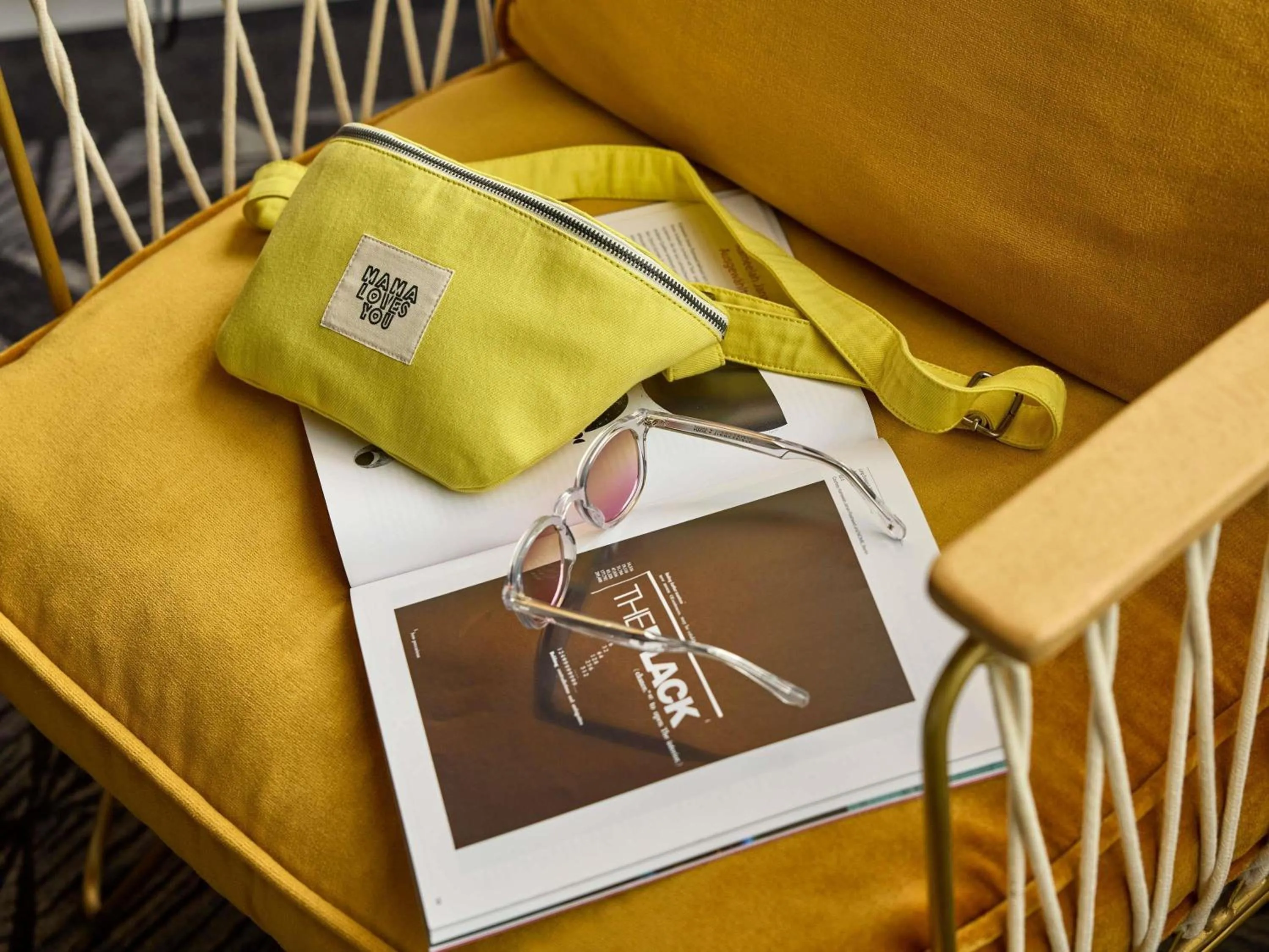 Bedroom in Mama Shelter Prague