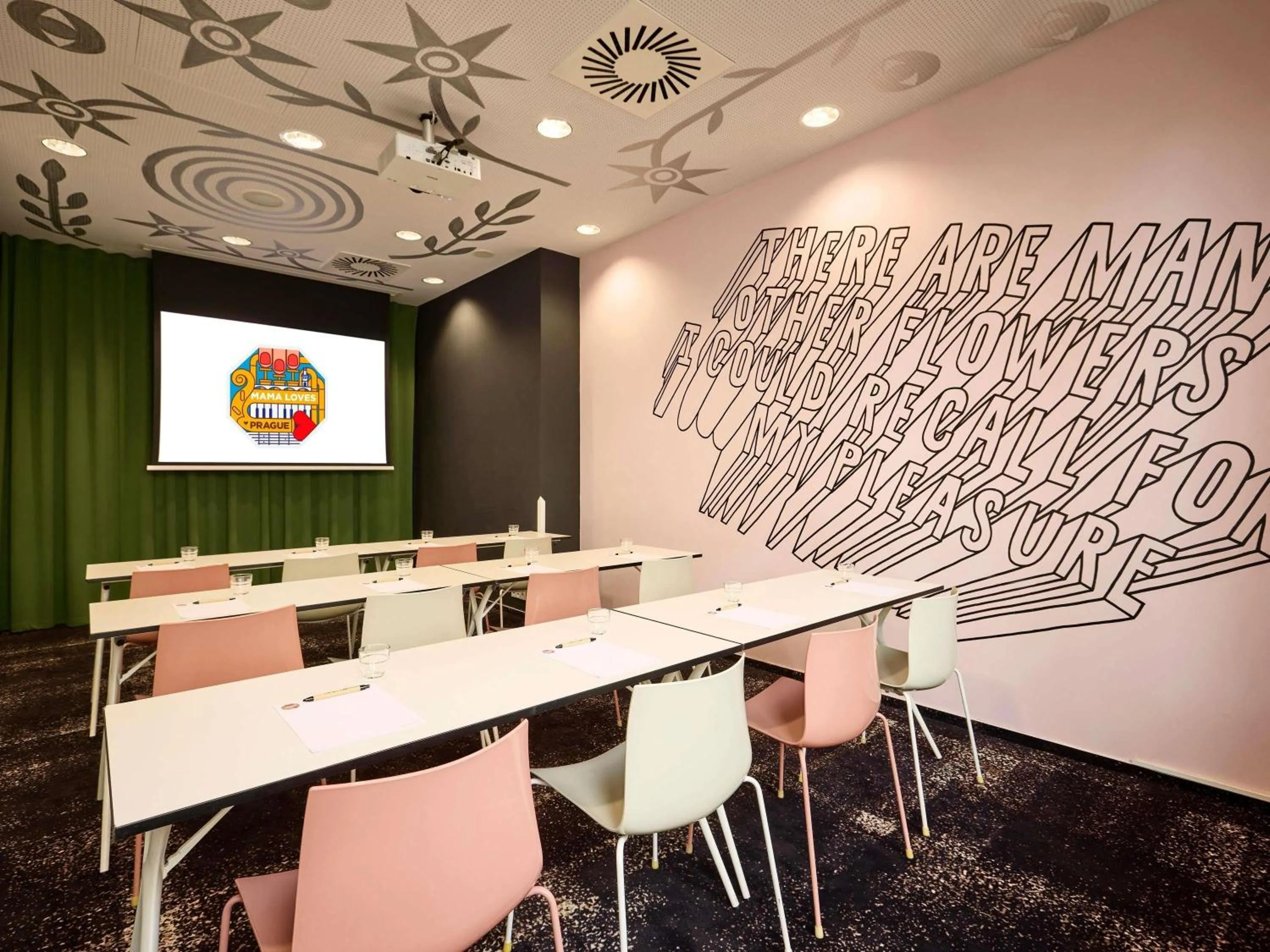 Meeting/conference room in Mama Shelter Prague