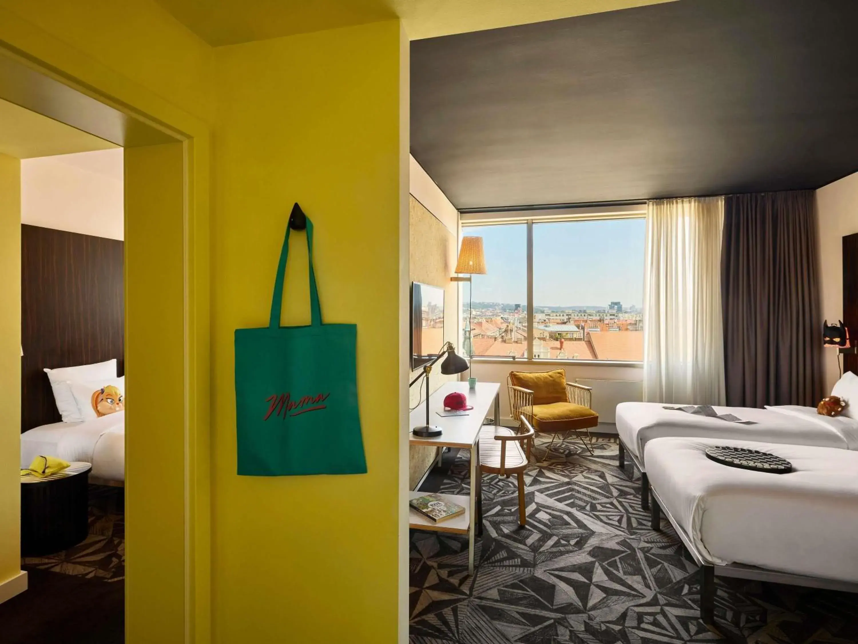 XL Mama Family Room in Mama Shelter Prague XL Mama Family Room in Mama Shelter Prague