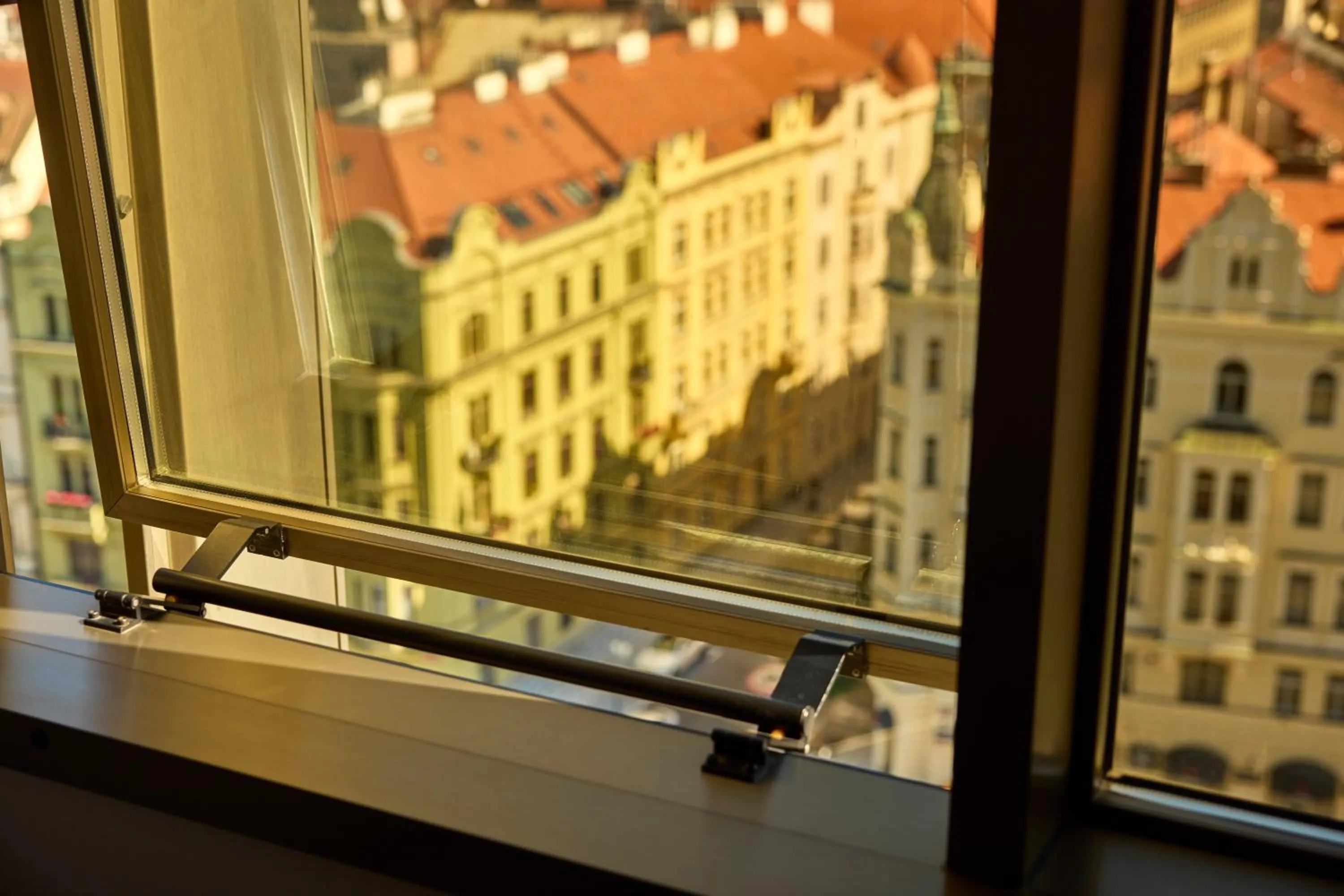 City view in Mama Shelter Prague