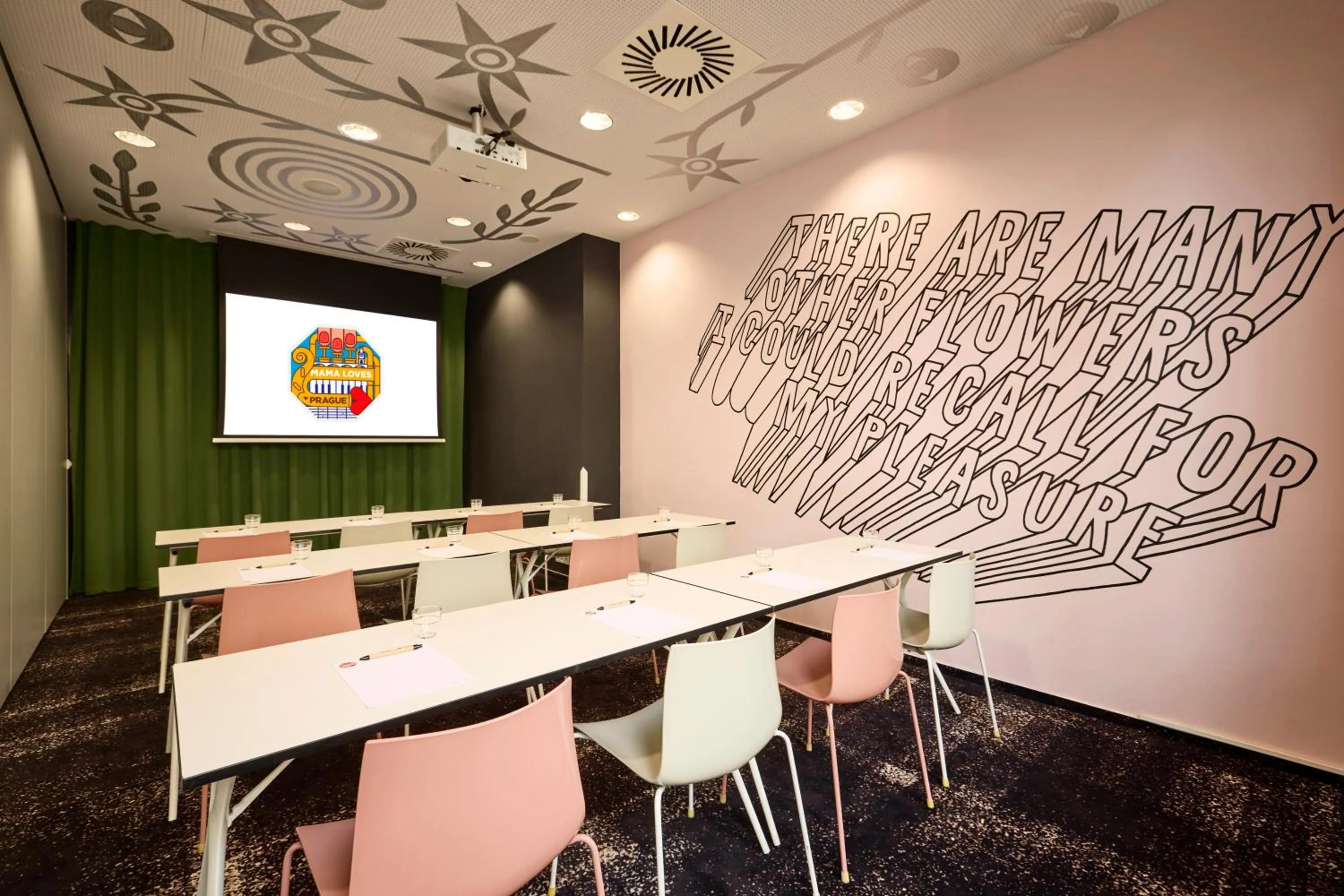 Meeting/conference room in Mama Shelter Prague