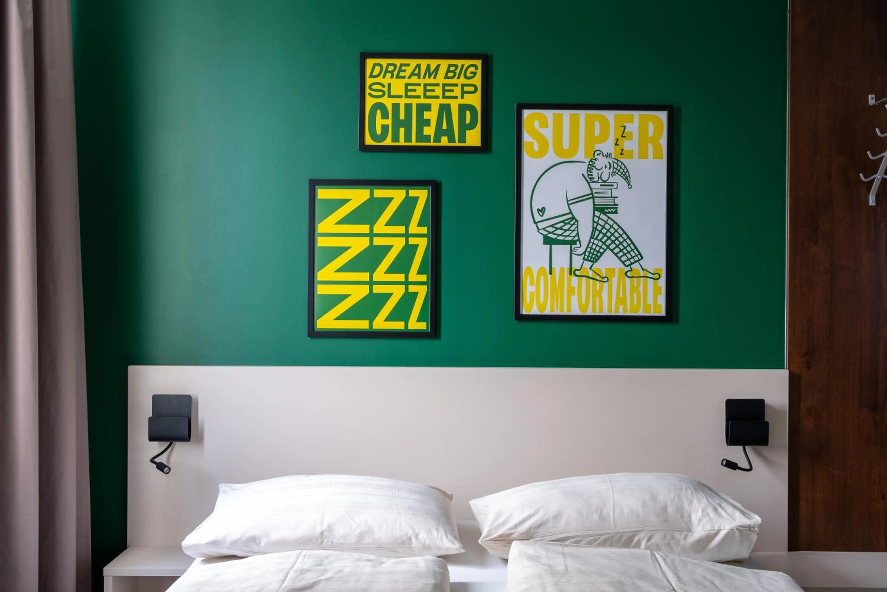 Bed in SLEEEP HOTEL Ansfelden