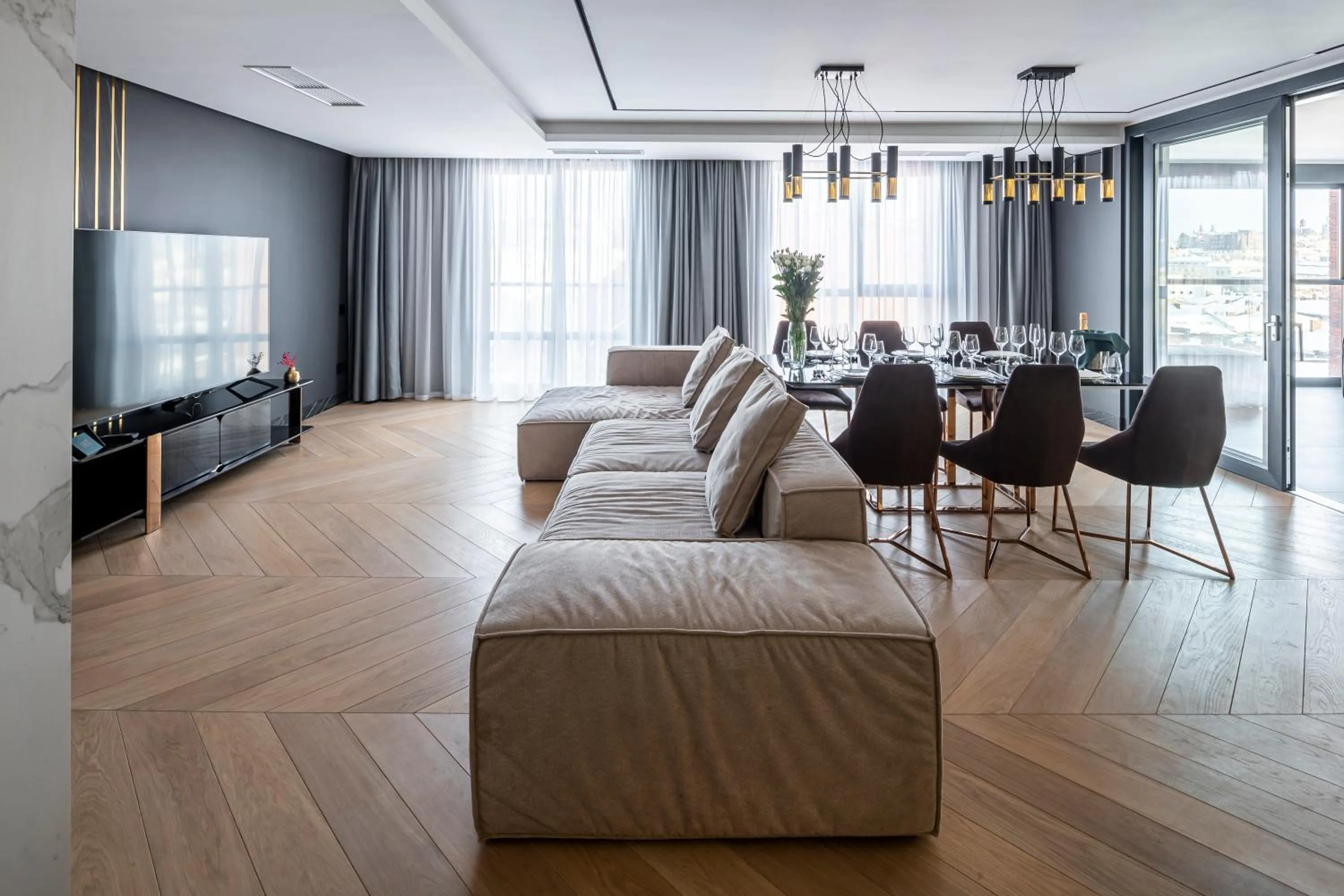 Living room in Loft7