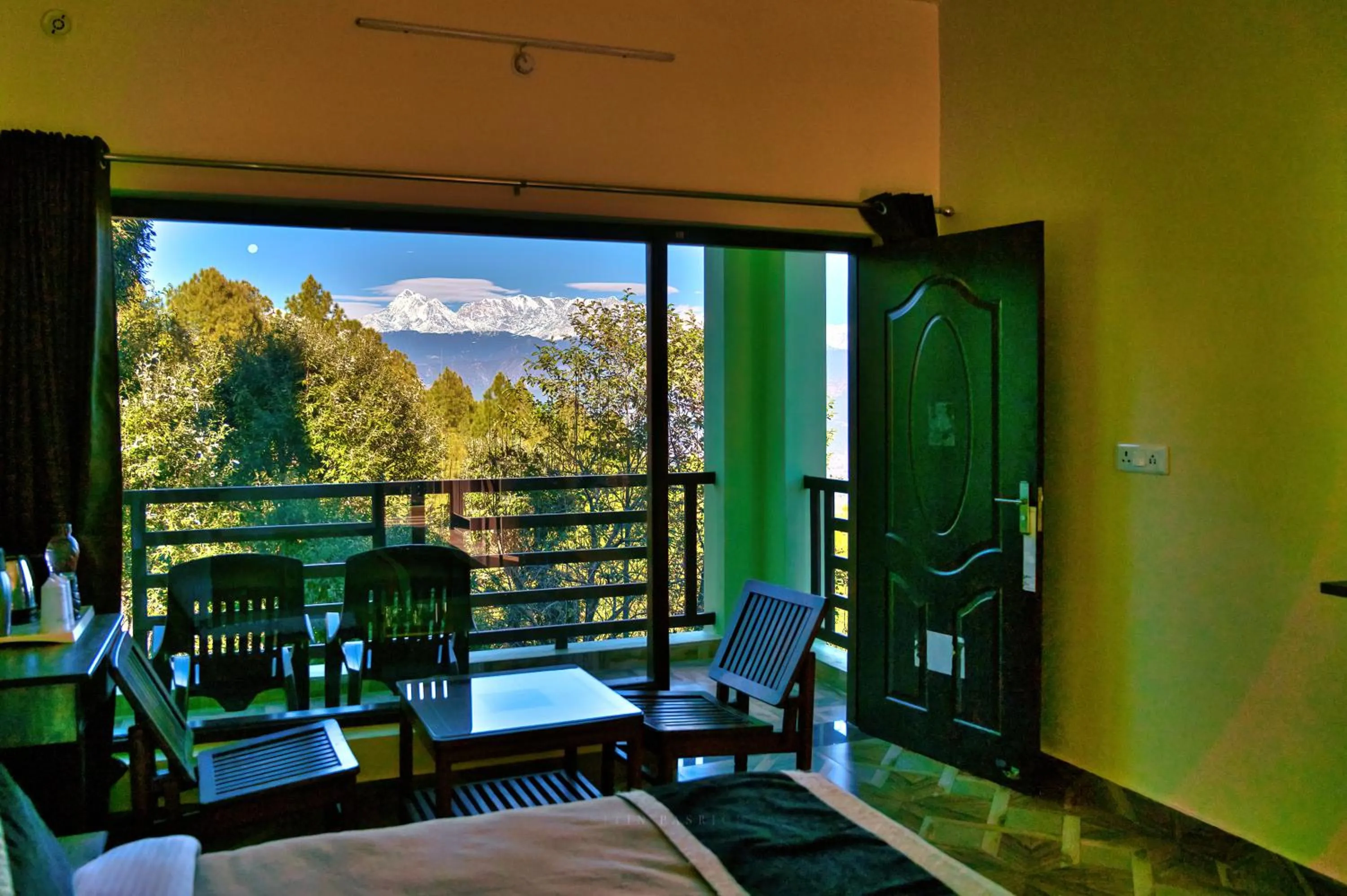 Bedroom in Himalaya Darshan Resort