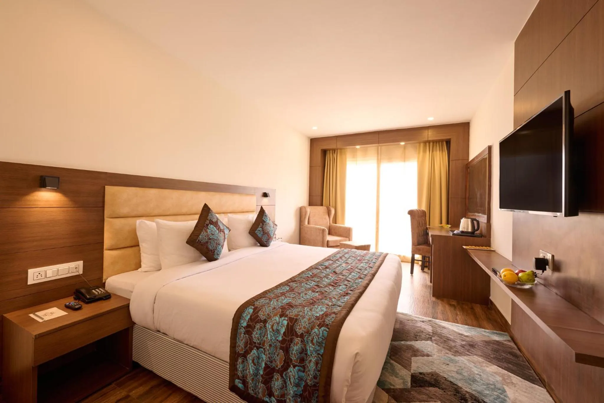 Bedroom, Bed in Renest Haridwar