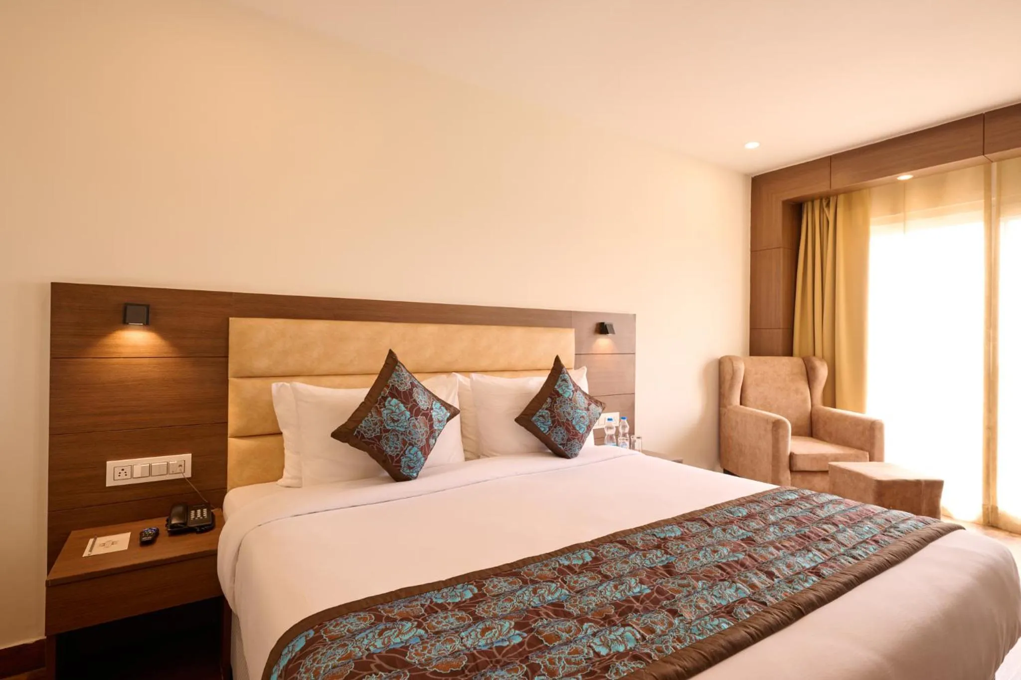 Bedroom, Bed in Renest Haridwar