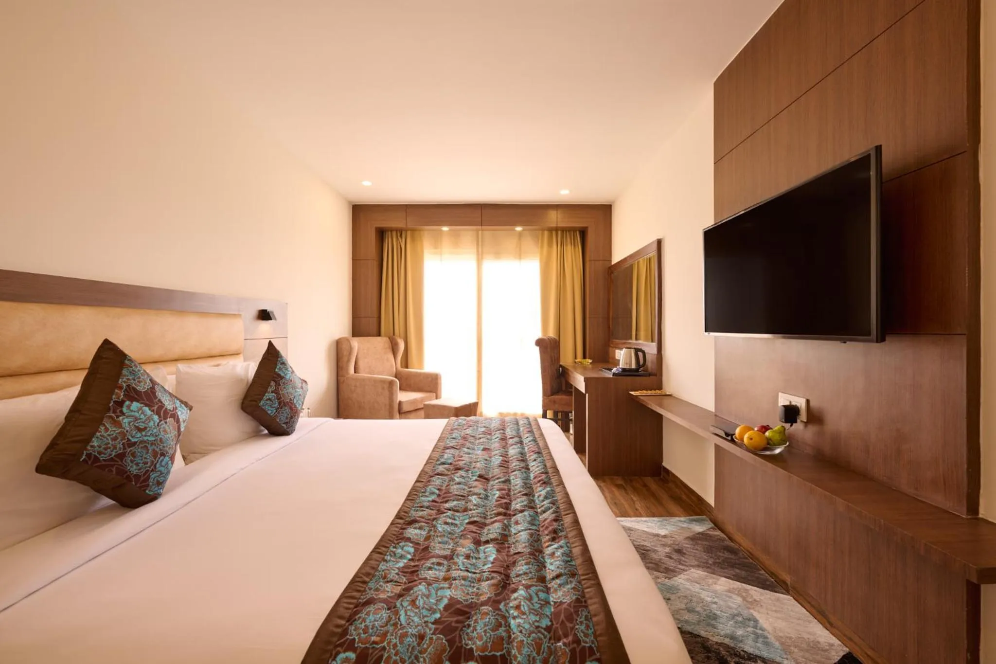 Bedroom, Bed in Renest Haridwar